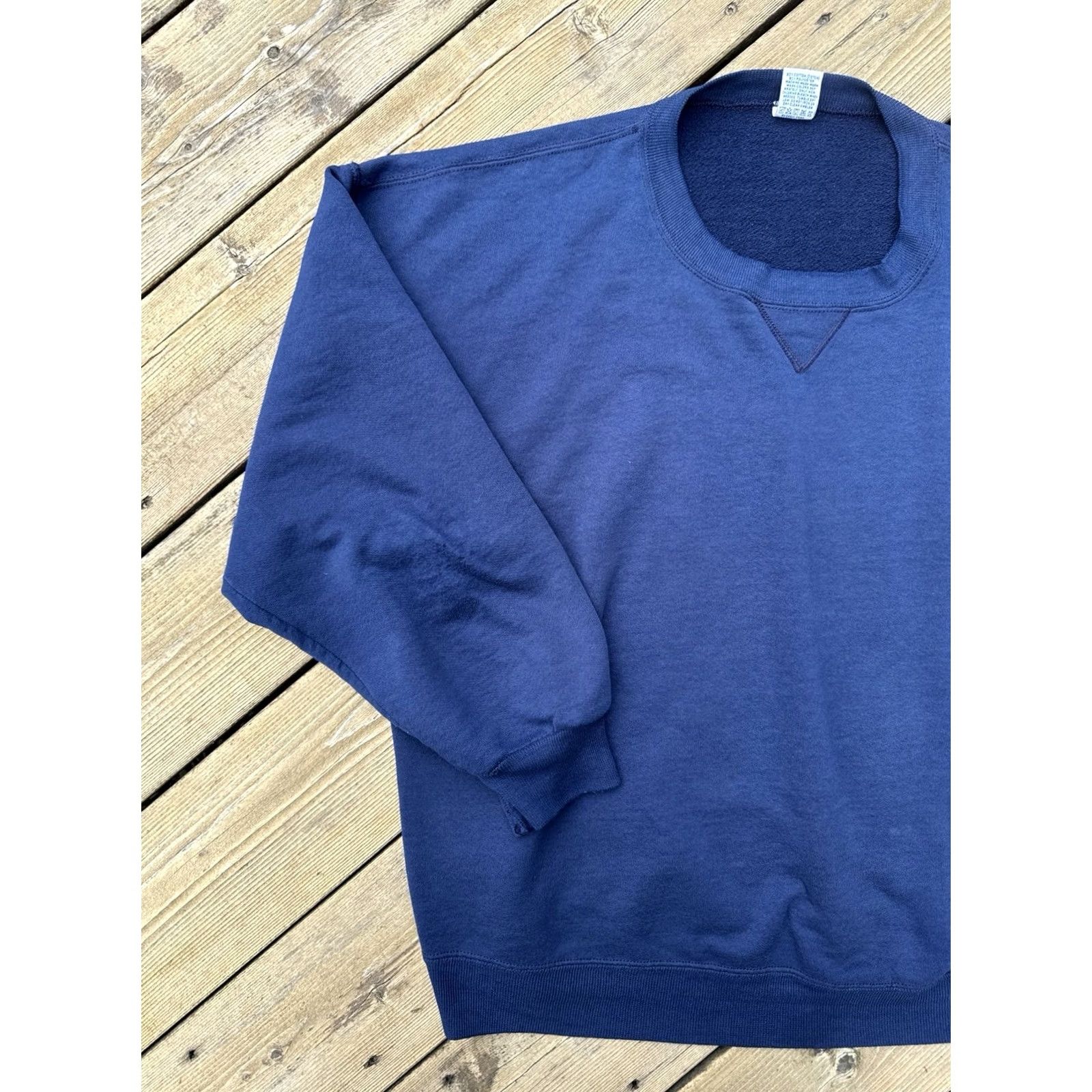 Russell Athletic VINTAGE Russell Athletic Sweatshirt XXL USA Made 90s Blue Crewneck Mens Size US XXL / EU 58 / 5 - 2 Thumbnail