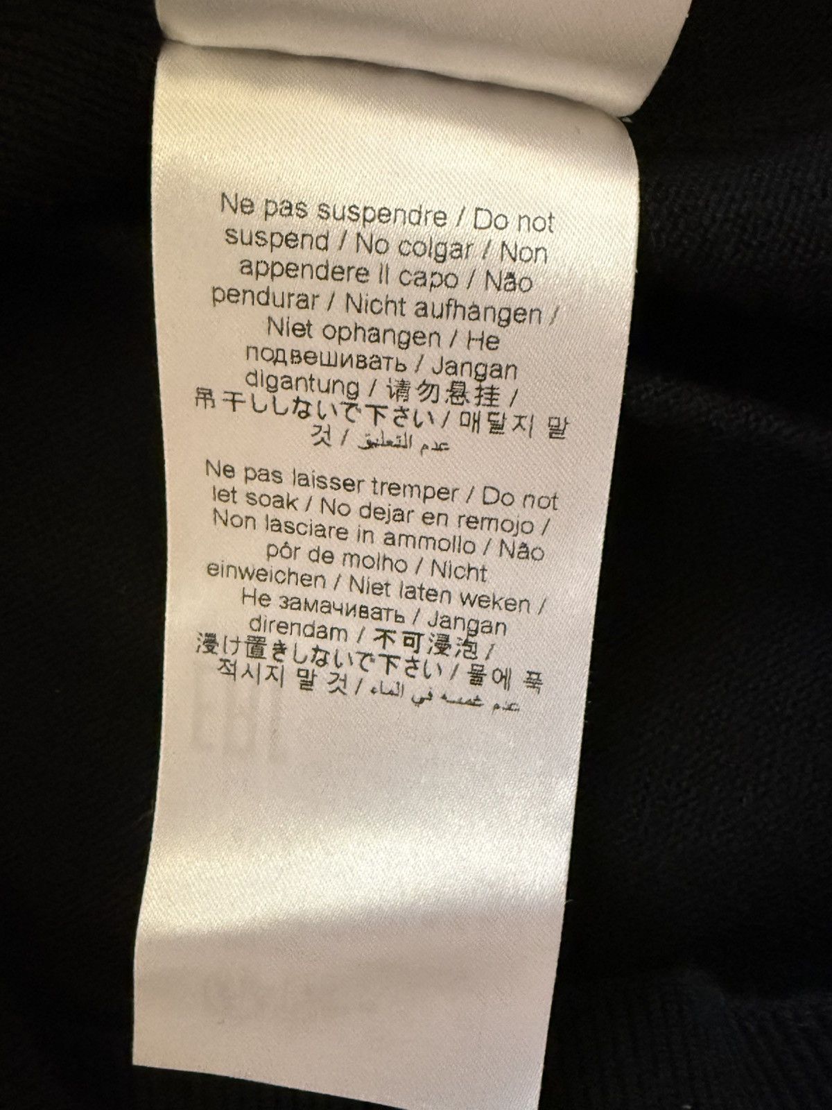 Kenzo Kenzo black long sleeve top Size US L / EU 52-54 / 3 - 7 Thumbnail