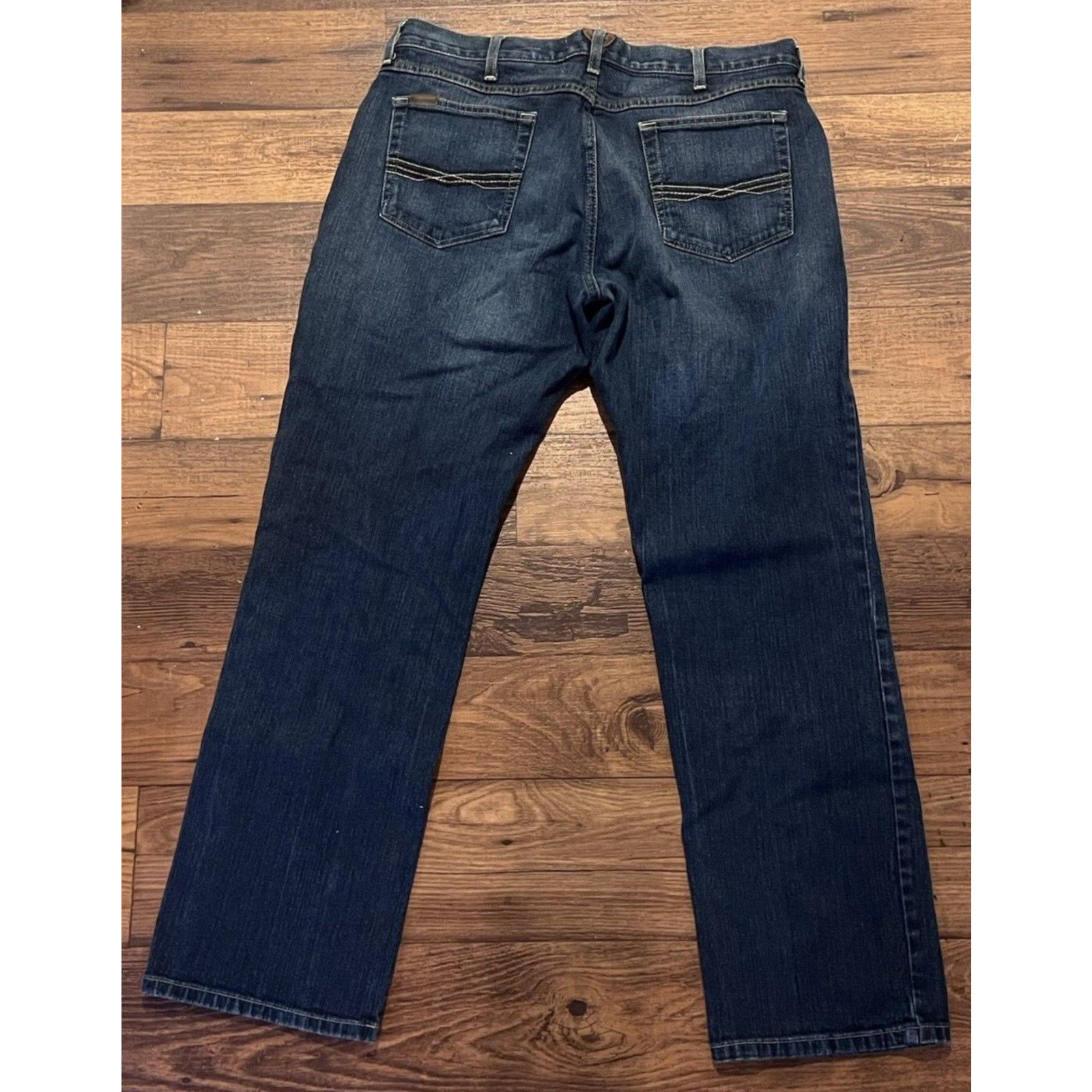 Ariat Ariat M5 Slim Straight Jeans Mens 36x32* Blue Denim Size US 36 / EU 52 - 4 Thumbnail