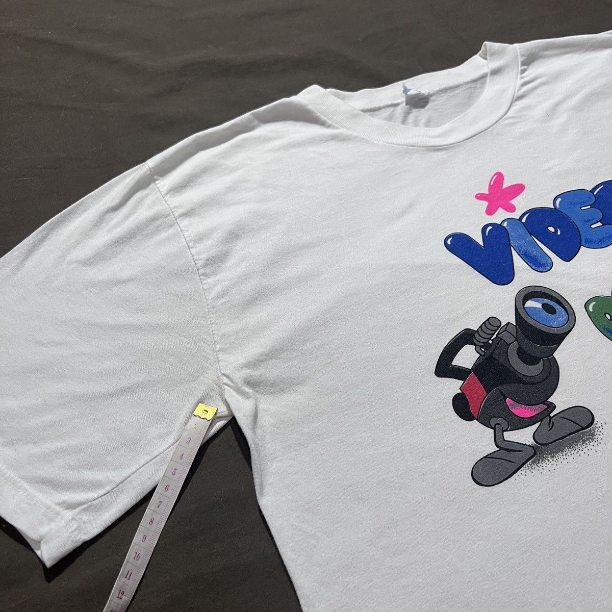 Vintage Vintage 90s Videos de 1a Promo Tee graphic streetwear Size US M / EU 48-50 / 2 - 4 Thumbnail