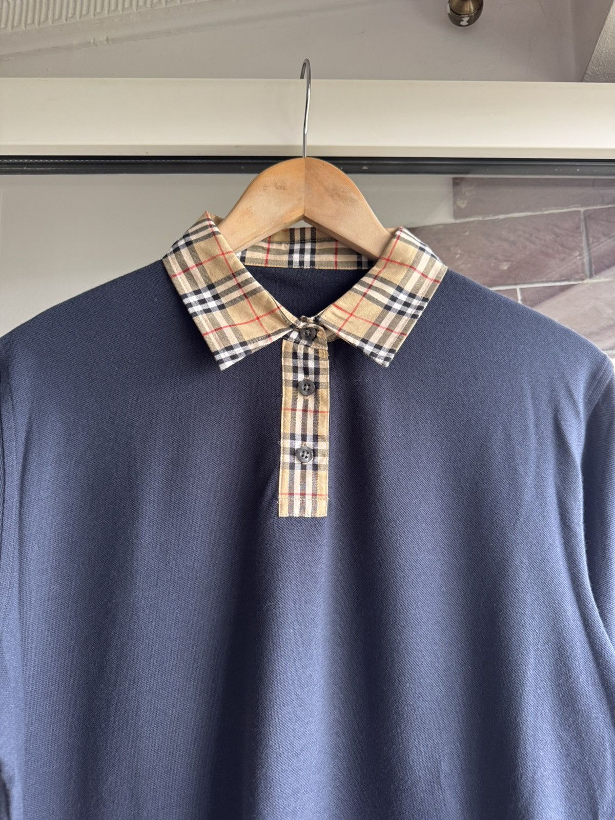 Burberry Vintage Barberry Long Sleeve Luxury Size US M / EU 48-50 / 2 - 7 Thumbnail