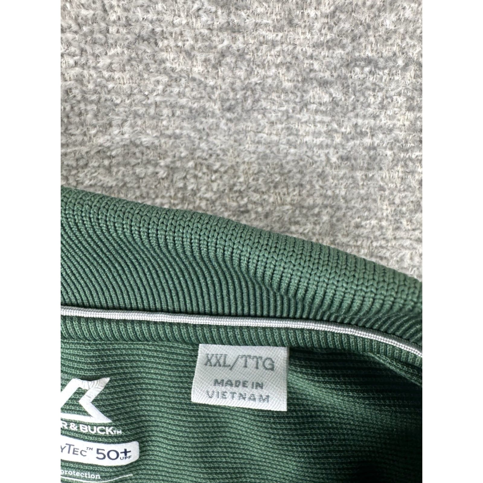Cutter & Buck Michigan State Spartans Polo Shirt Men's 2XL Golf Stretch Performance Highlighted Logo Green State 2XL Mens Polo Size US XXL / EU 58 / 5 - 4 Thumbnail