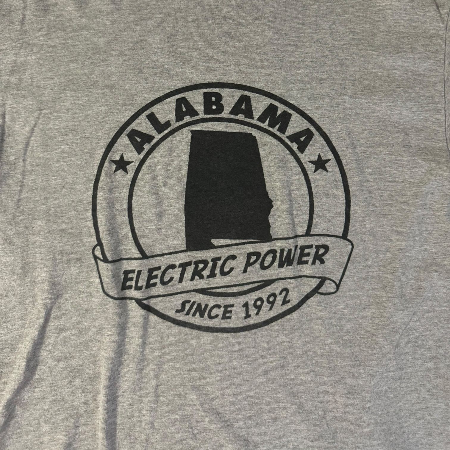 Other Alabama Electric Power Since 1992 Funny T Shirt Gray Small Size US S / EU 44-46 / 1 - 2 Thumbnail