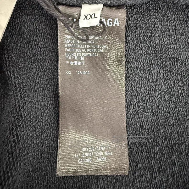 Balenciaga Balenciaga Coca-Cola Wave Letter Pattern Embroidered Hoode Size US L / EU 52-54 / 3 - 4 Thumbnail
