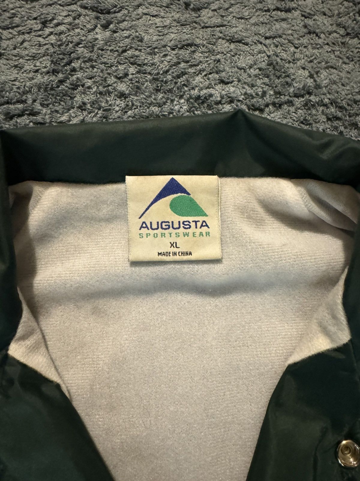 Vintage Green vintage 90s windbreaker jacket Size US XL / EU 56 / 4 - 3 Thumbnail