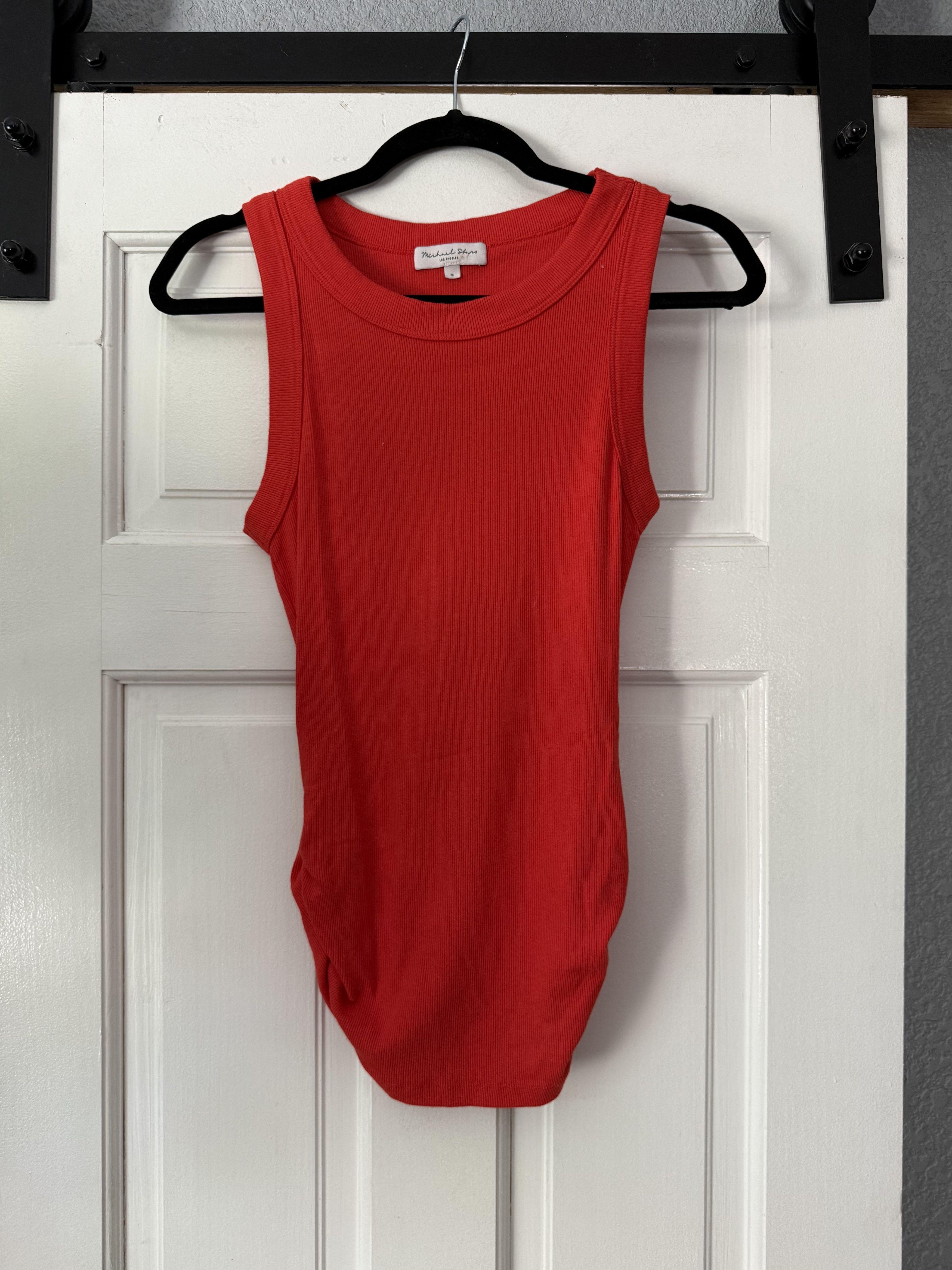 Michael Stars Michael Stars Ribbed Fitted Tank Size S / US 4 / IT 40 - 1 Thumbnail