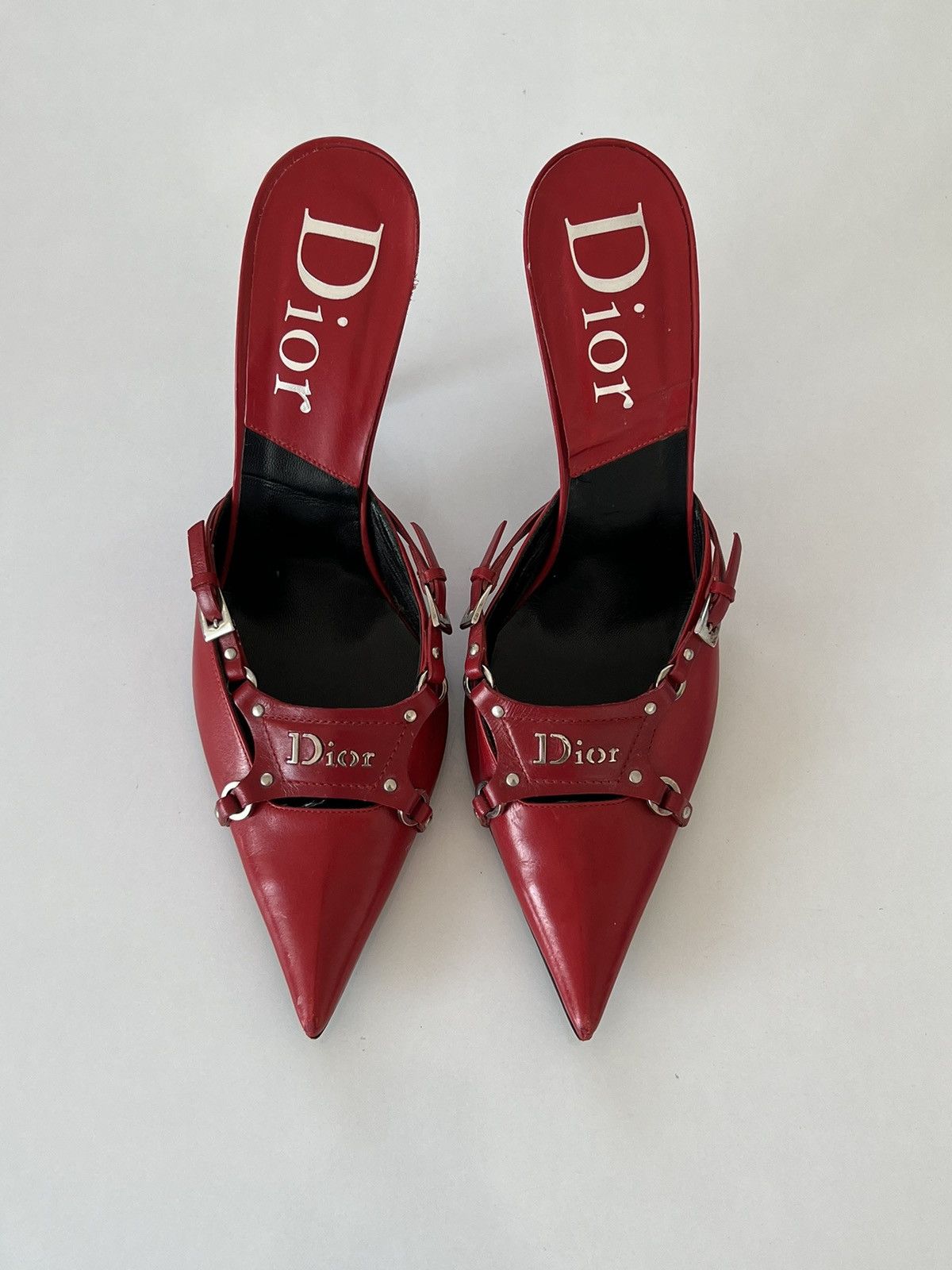 Designer × Dior × Vintage Dior bondage heels | Grailed