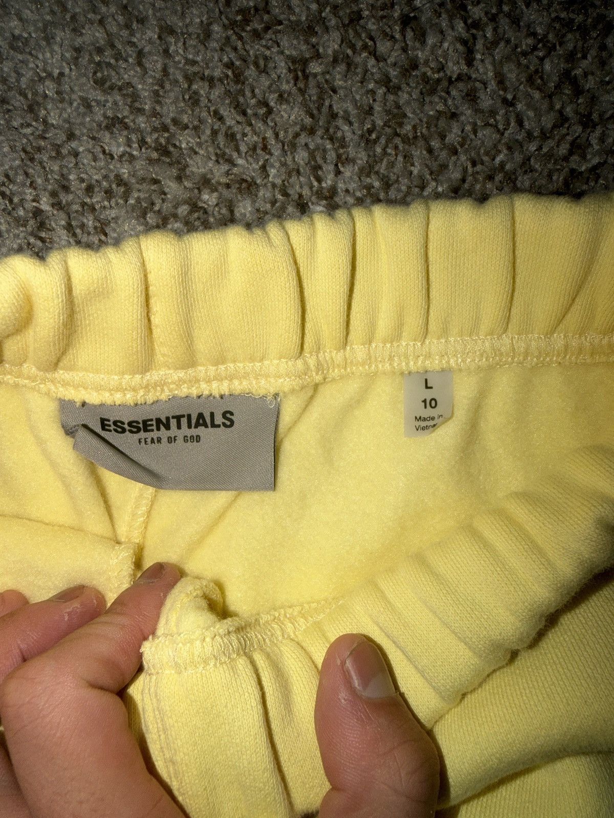 FOG FOG Essentials Kids Lemonade Sweatpants Kids Sz Large Size US 26 / EU 42 - 2 Thumbnail
