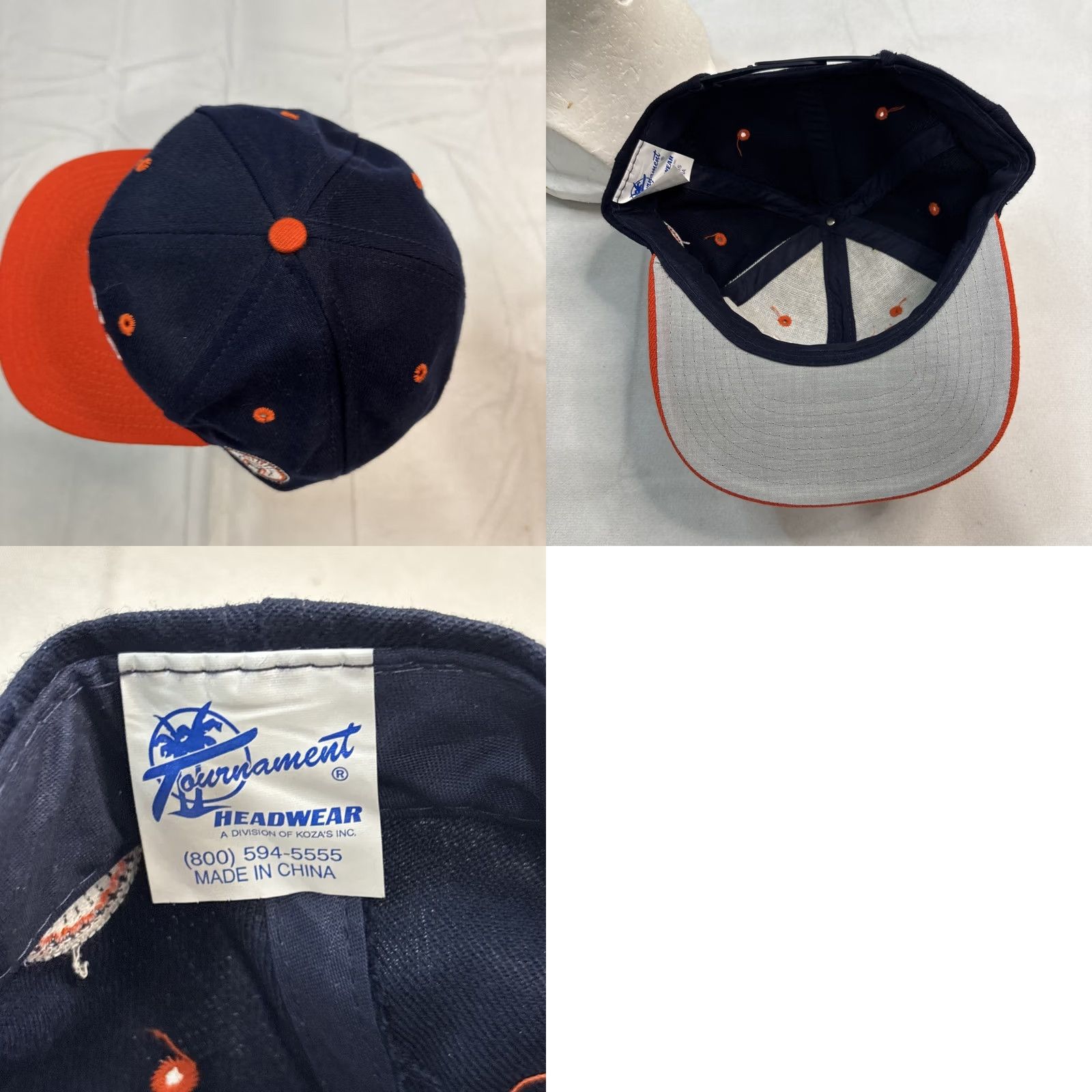 Vintage 2. "Tournament Headwear" is a brand name Size ONE SIZE - 8 Thumbnail