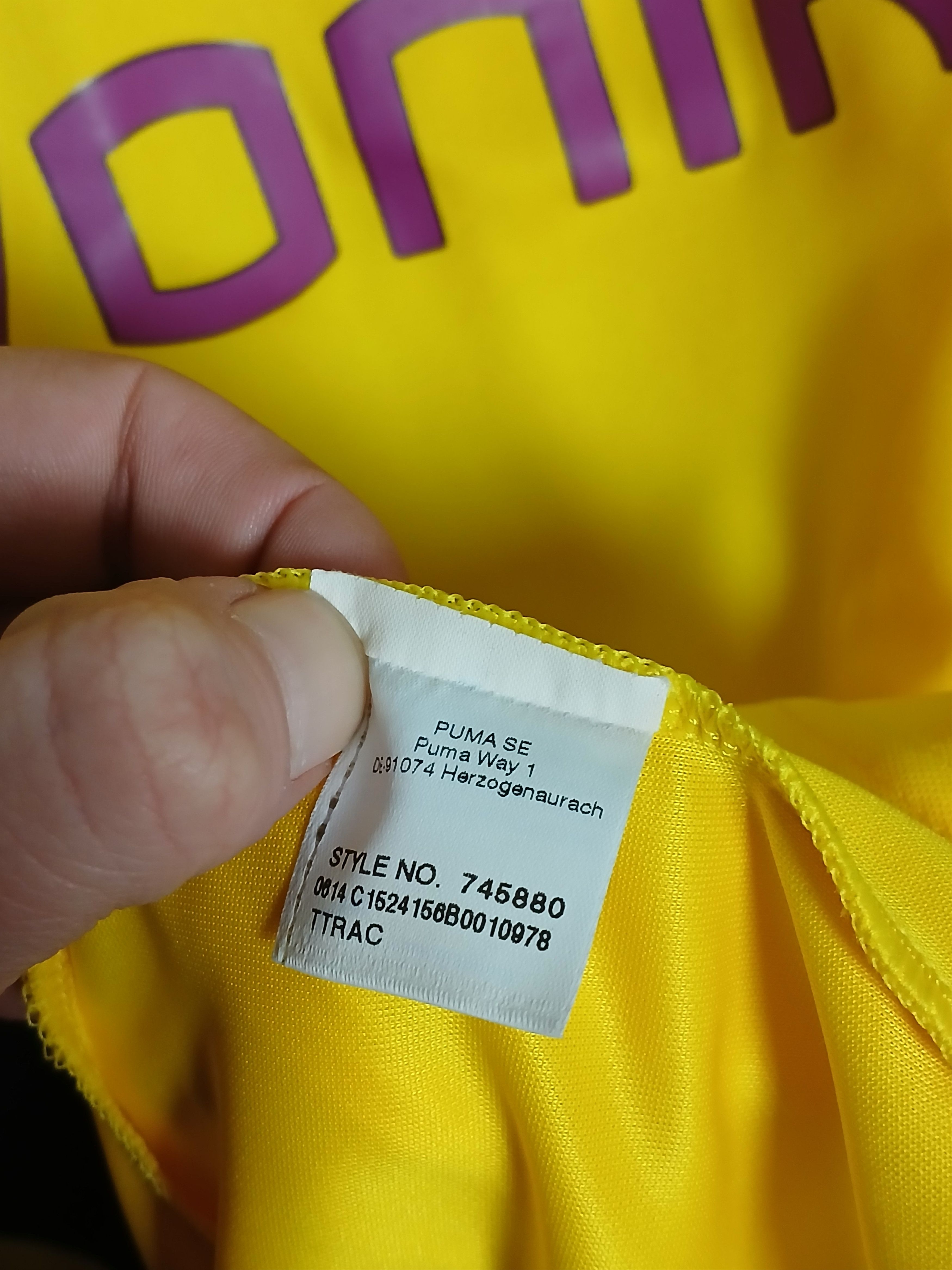 Puma Borussia Dortmund BVB 14/15 Home Football Jersey T-Shirt Size US S / EU 44-46 / 1 - 10 Thumbnail