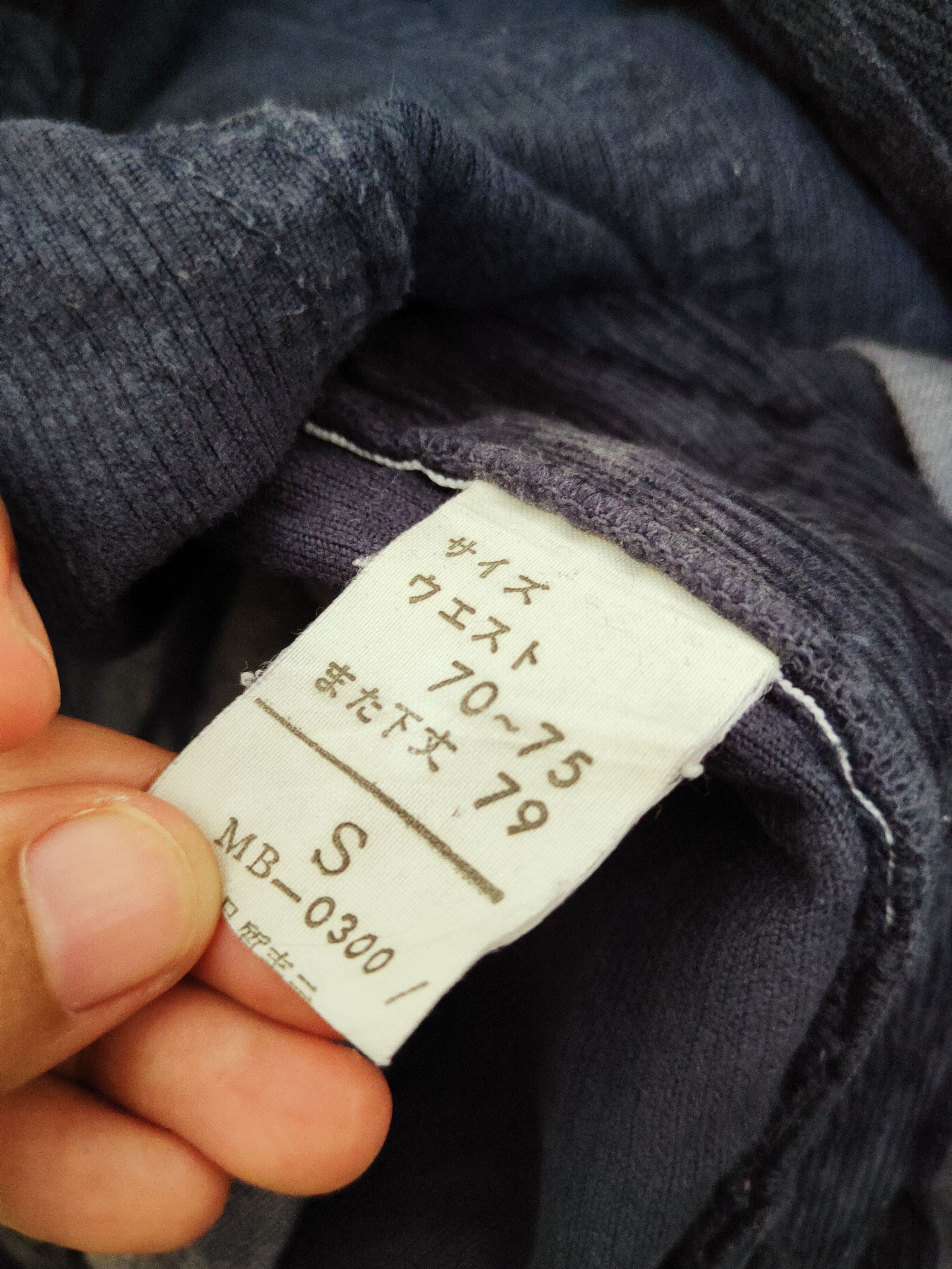 Marithe + Francois Girbaud Marithe Francois Girbaud Navy Corduroy Pants #W640 Size US 29 - 13 Thumbnail