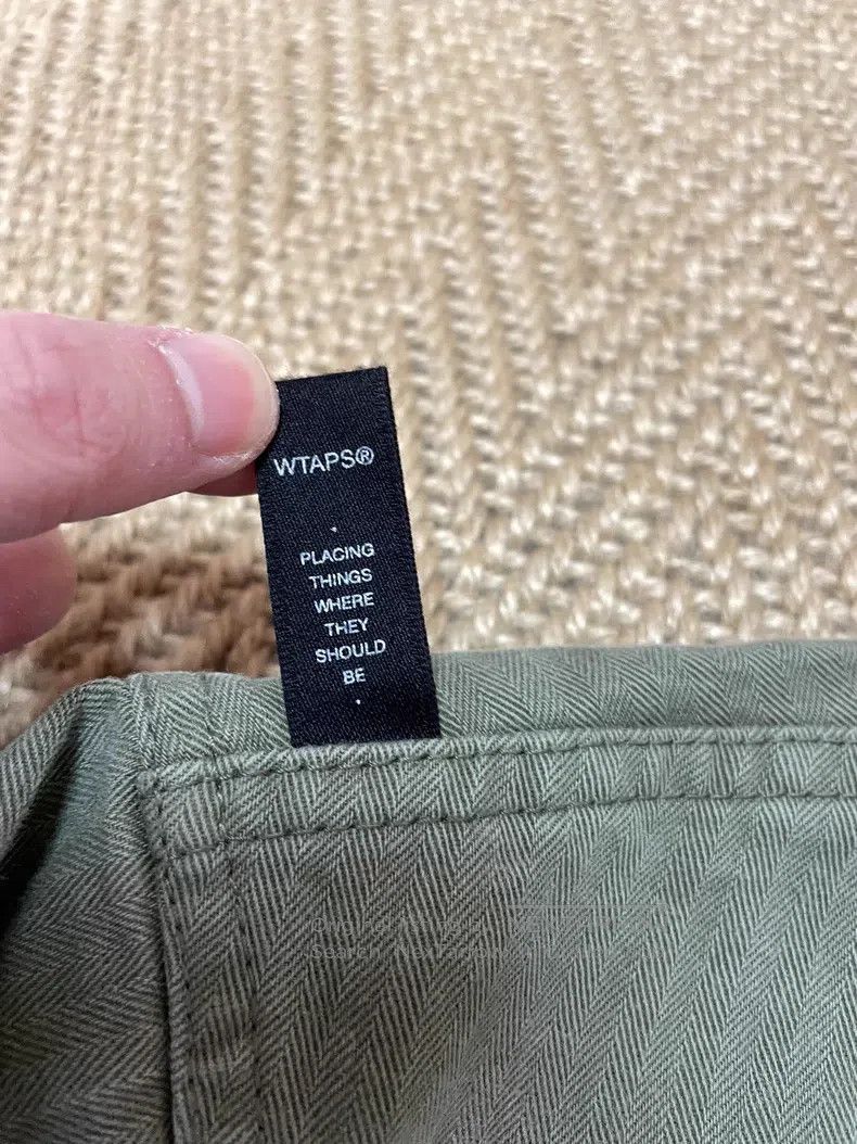 Wtaps Wtaps Washable workwear herringbone shirt jacket Size US S / EU 44-46 / 1 - 7 Thumbnail