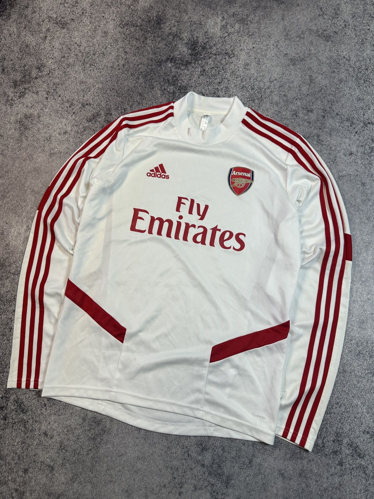 Vintage Vintage Adidas Arsenal Soccer Sweatshirt Blokecore M Rare Size US M / EU 48-50 / 2 - 2 Thumbnail