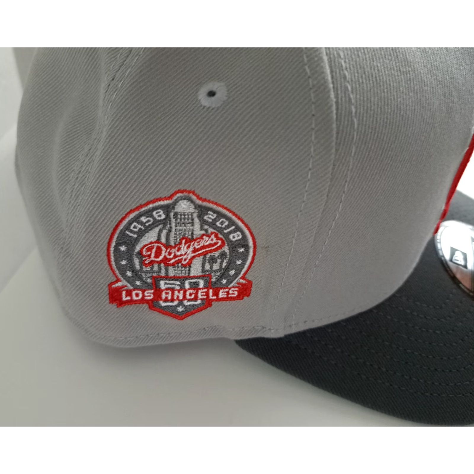 New Era New Era 50 Years LA Dodgers Baseball Hat NWT Adjustable 9FIFTY Cooperstown Multicolor Cap Adults Unisex Baseball 50th Anniversary Nets? Size ONE SIZE - 3 Thumbnail