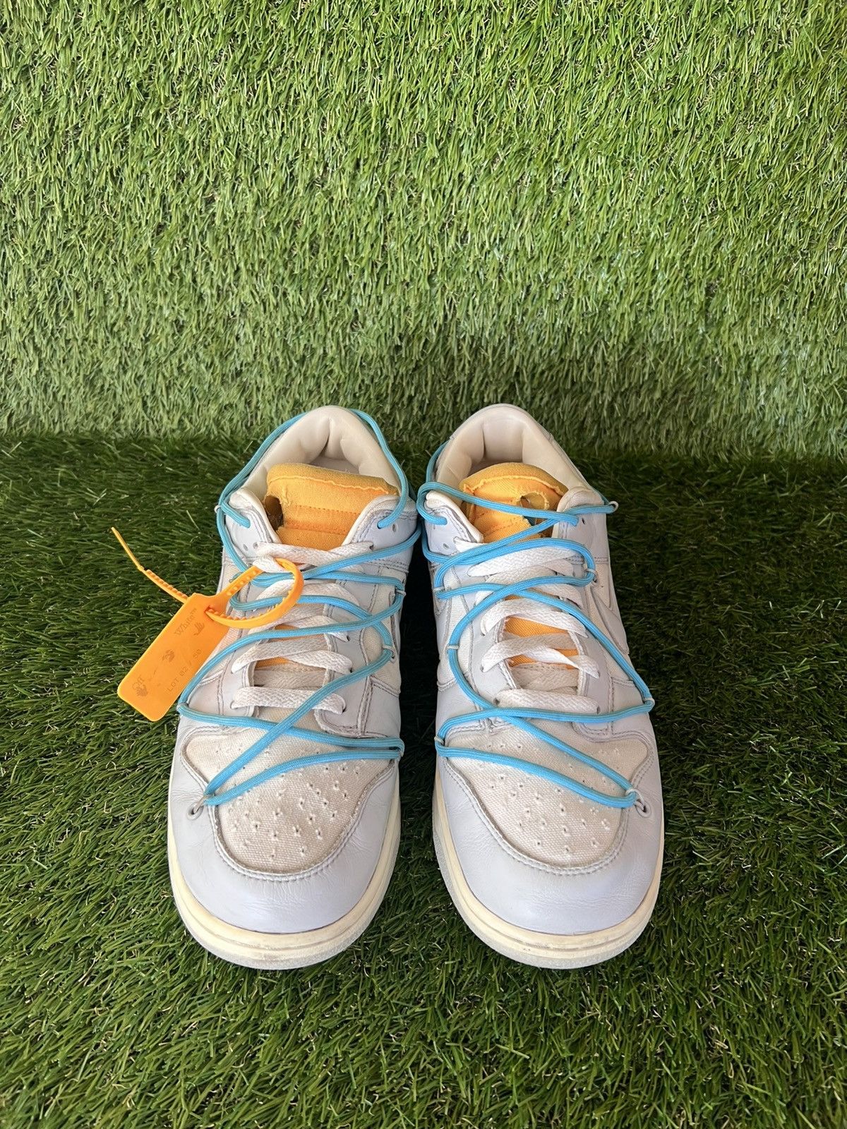 Nike × Off-White Nike Dunk Low Off-White Lot 2 Size US 12 / EU 45 - 4 Thumbnail