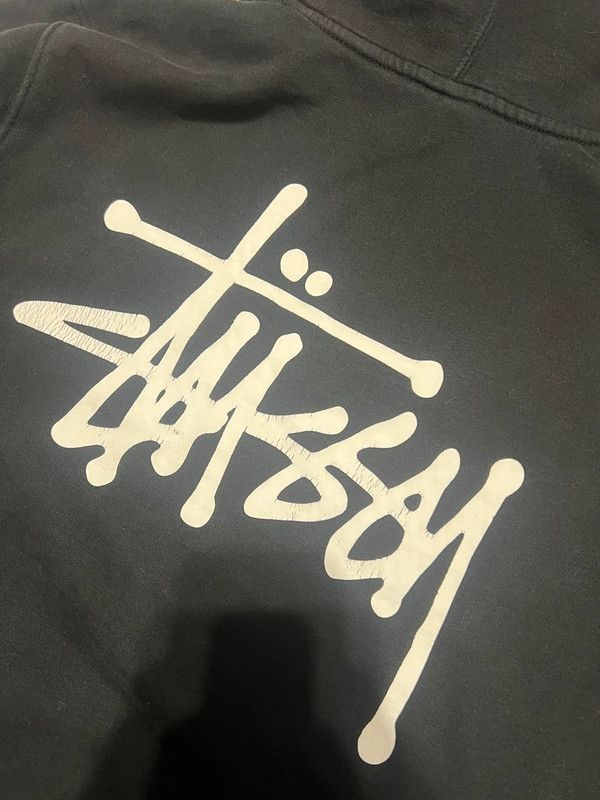 Stussy hoodie stussy M big logo back Size US M / EU 48-50 / 2 - 9 Thumbnail