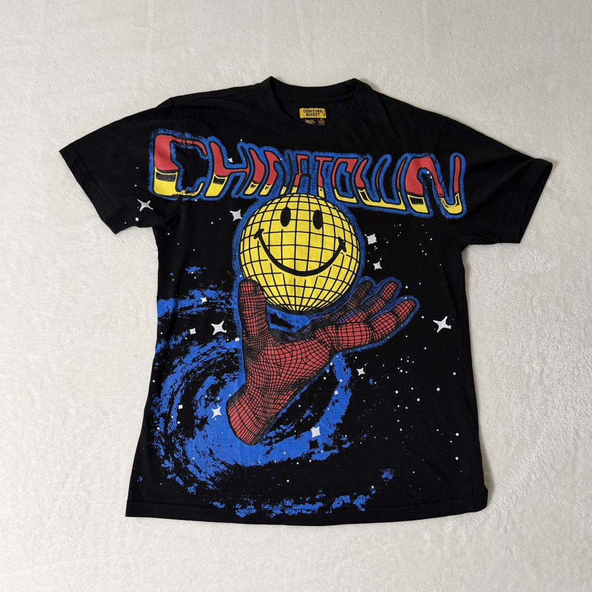 Market Chinatown Market Gamer Mega Print Smiley t-shirt Size US M / EU 48-50 / 2 - 1 Thumbnail
