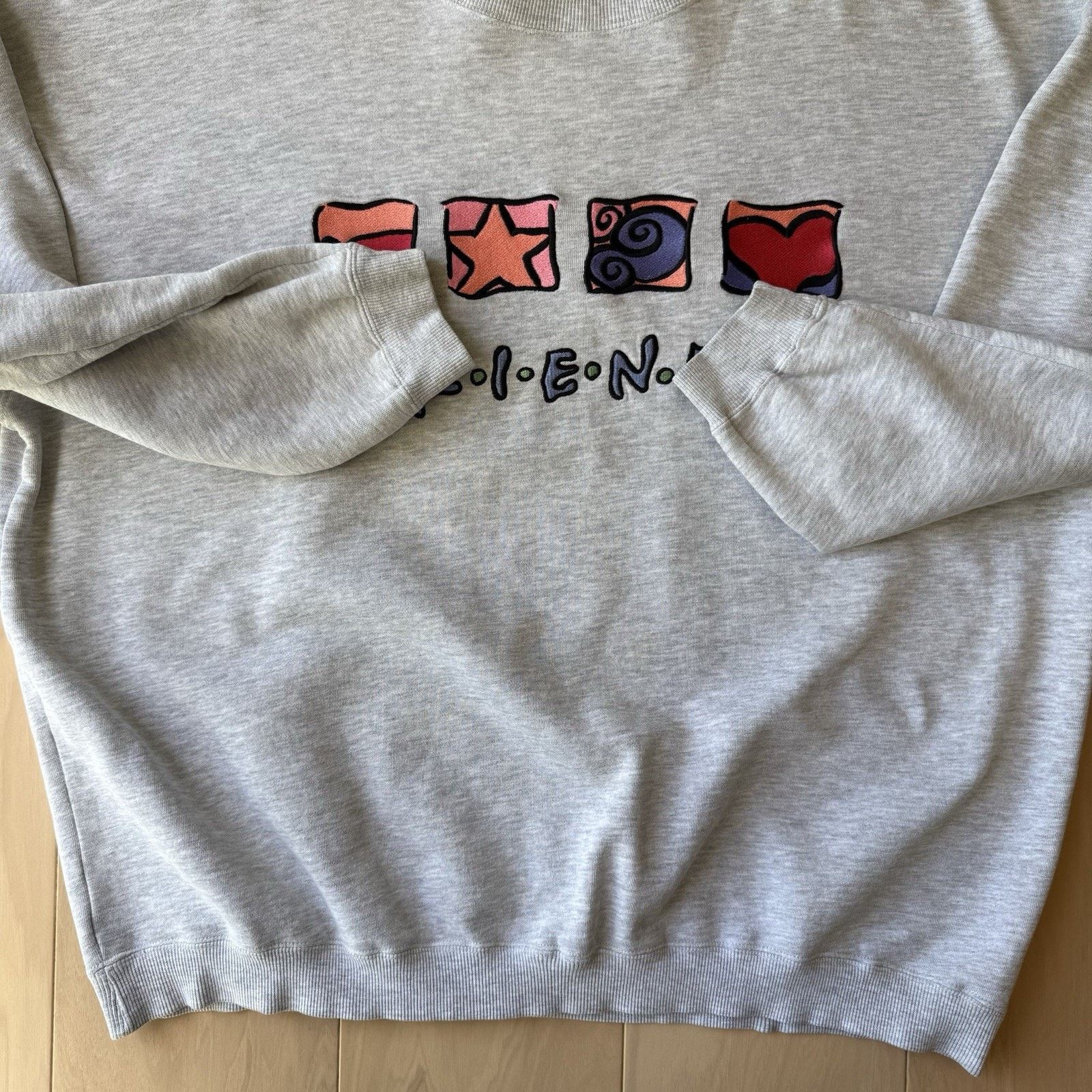 Vintage Vintage Friends Sweatshirt 2XL Fleece Pullover TV Promo Size US XXL / EU 58 / 5 - 5 Thumbnail