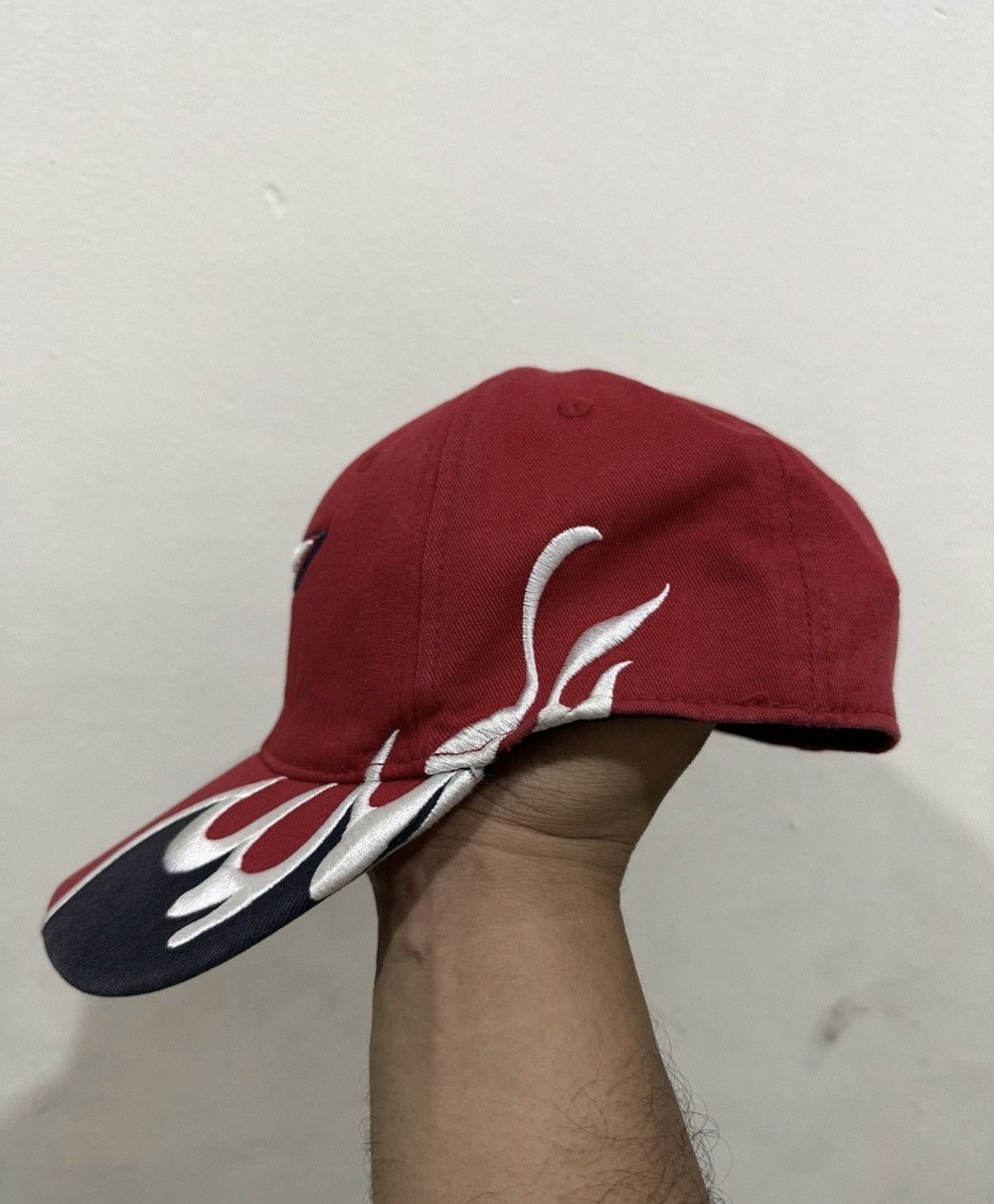 Japanese Brand VTG Kia TIGERS Flame Hat Size ONE SIZE - 2 Thumbnail