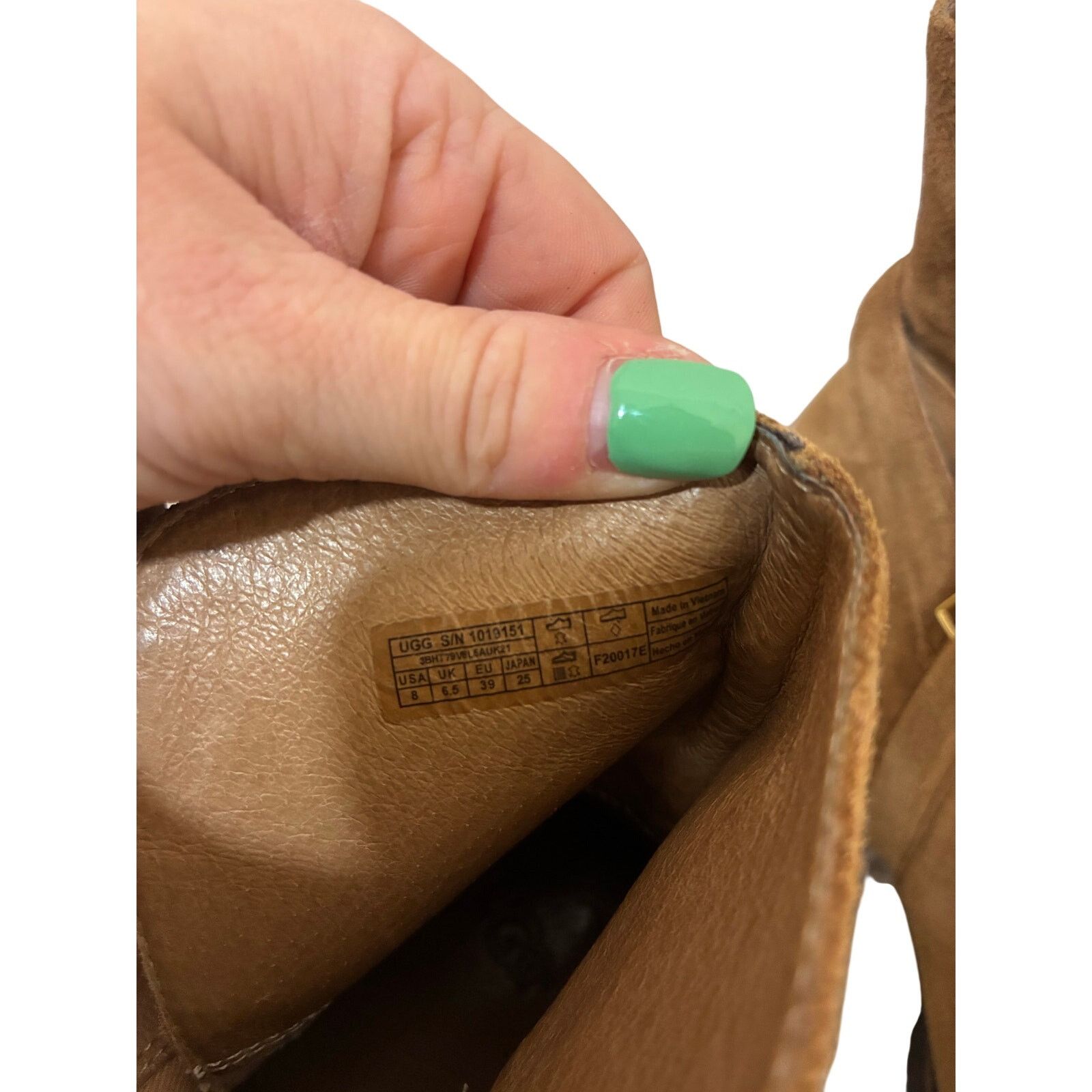 Ugg UGG Kelby Chestnut Suede Shearling Boots Women’s 8 Cozy Size US 8 / IT 38 - 3 Thumbnail