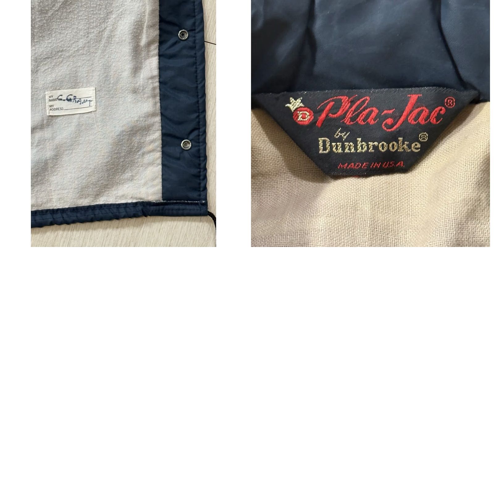 Dunbrooke VINTAGE Monsanto Emergency Medical Brigade Employee Jacket XL Workwear Navy Blue 70s Bomber Jacket Mens Size US XL / EU 56 / 4 - 8 Thumbnail