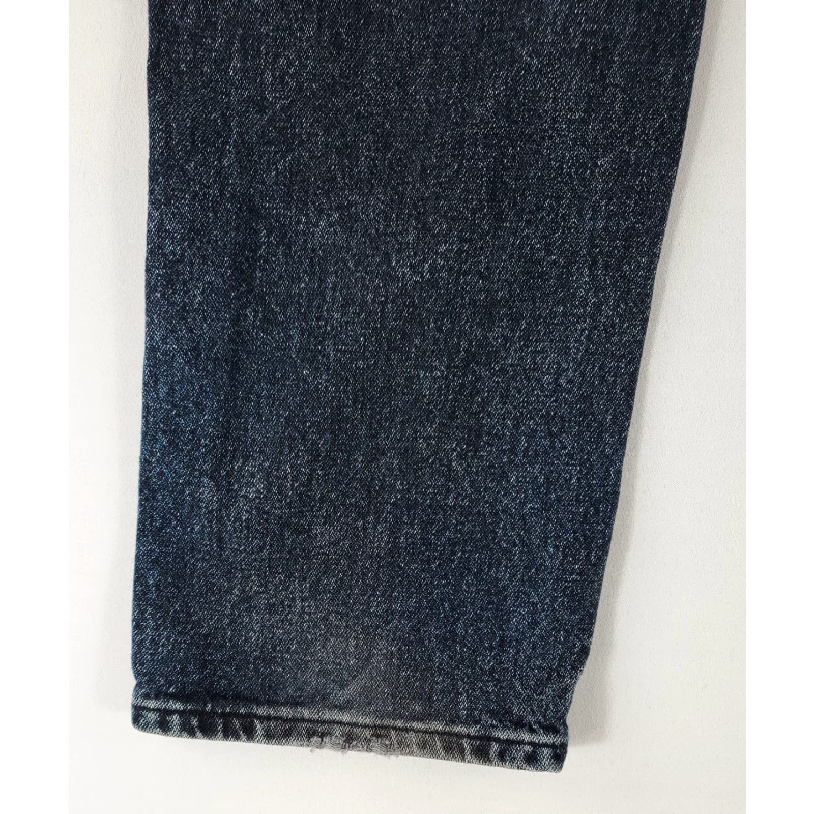 Wrangler VINTAGE Wrangler 13MWZ Jeans Mens 31x34 Black Acid Wash Denim Straight 70s 80s VTG Wrangler 32x34 Actual Mens Size US 31 - 4 Thumbnail