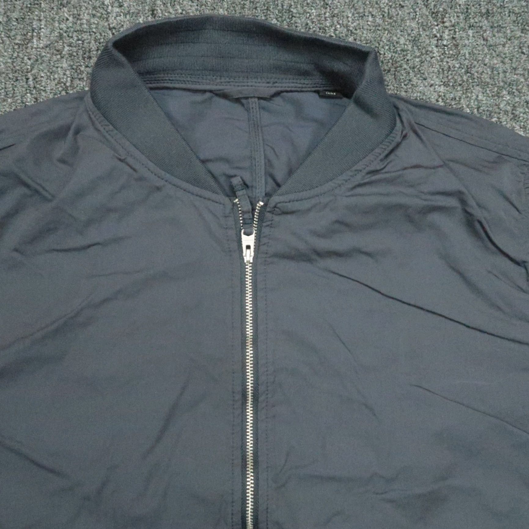 Allsaints Allsaints Jacket Mens Large Blue Gray Bomber Full Zip Pockets Size US L / EU 52-54 / 3 - 2 Thumbnail