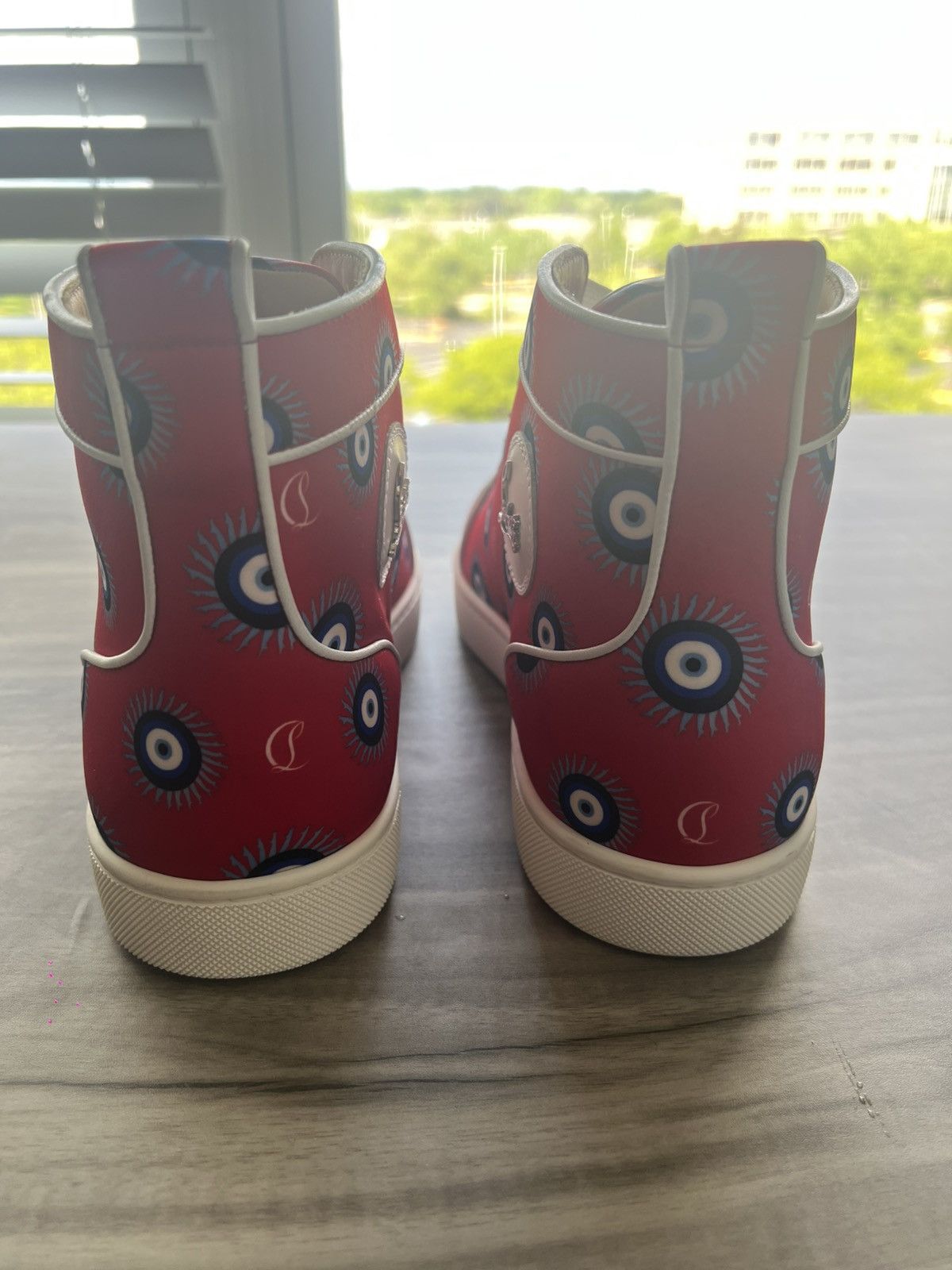 Christian Louboutin $995 Christian Louboutin High Evil Eye Size 11 (EU 44) Size US 11 / EU 44 - 4 Thumbnail