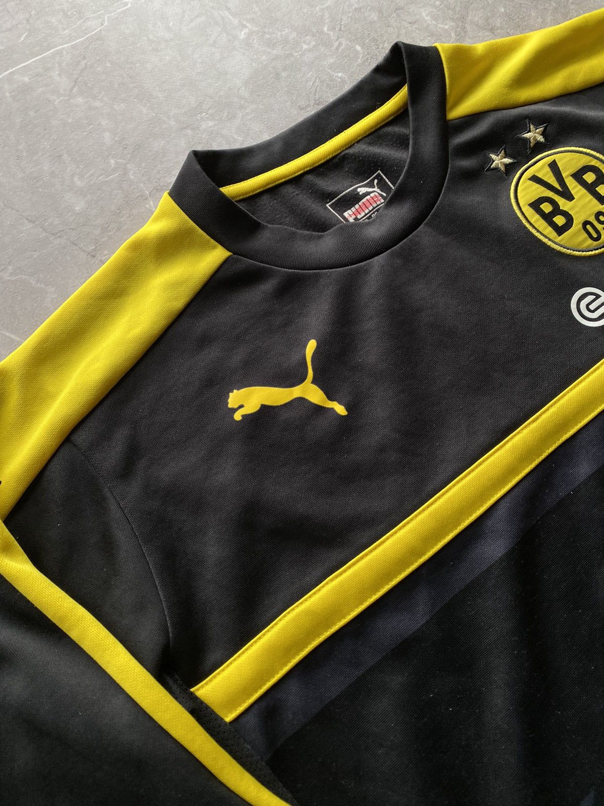 Puma Puma BVB Borussia Dortmund Soccer Training Top Sweatshirt Size US XS / EU 42 / 0 - 3 Thumbnail