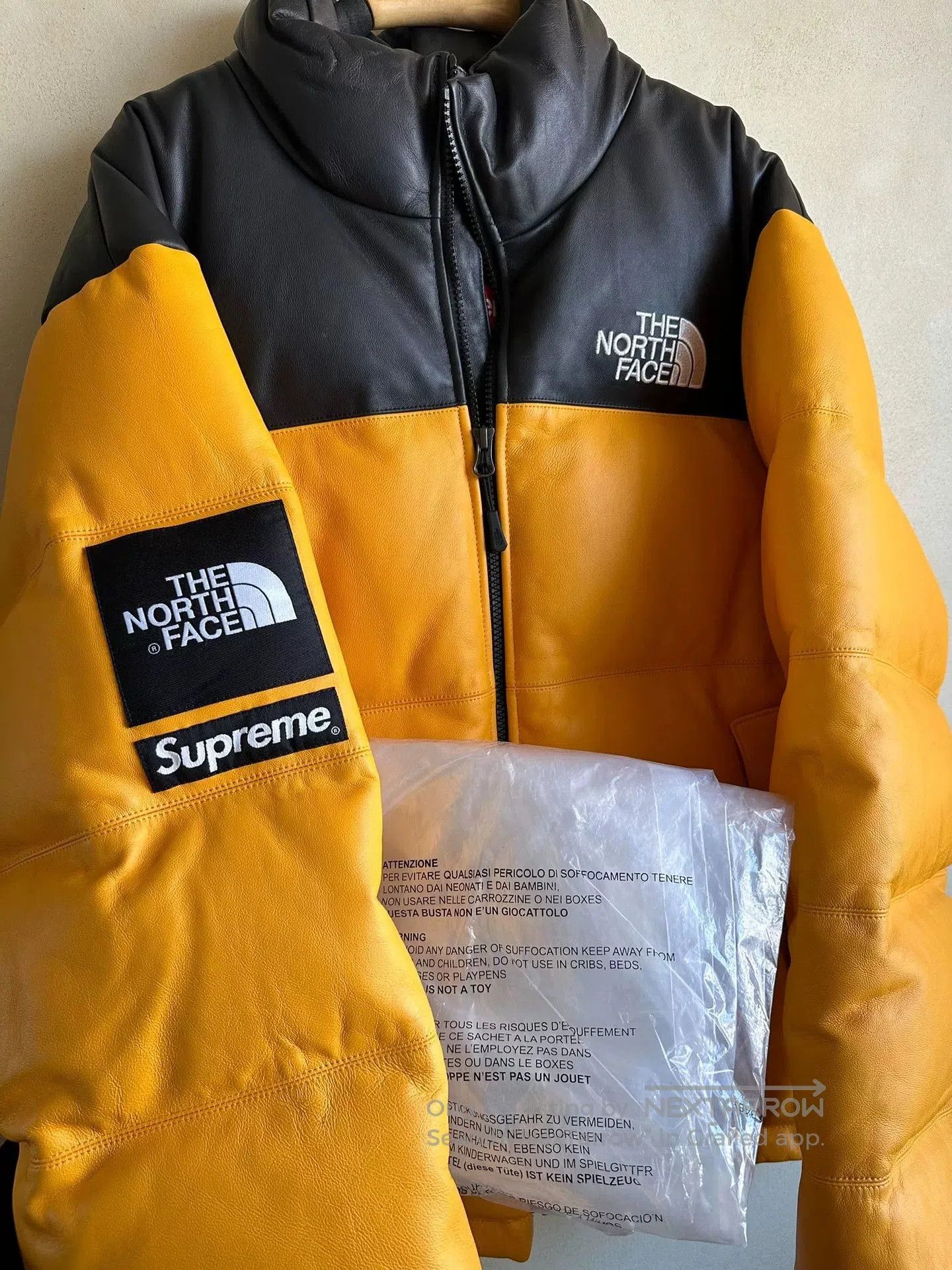 Supreme supreme x the north face yellow puffer jacket. Size US M / EU 48-50 / 2 - 7 Thumbnail