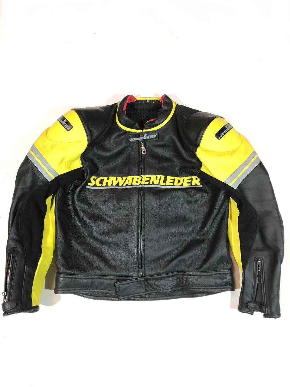 Genuine Leather × NASCAR Schwabenleder Racing Moto Leather Jacket Size US M / EU 48-50 / 2 - 1 Thumbnail