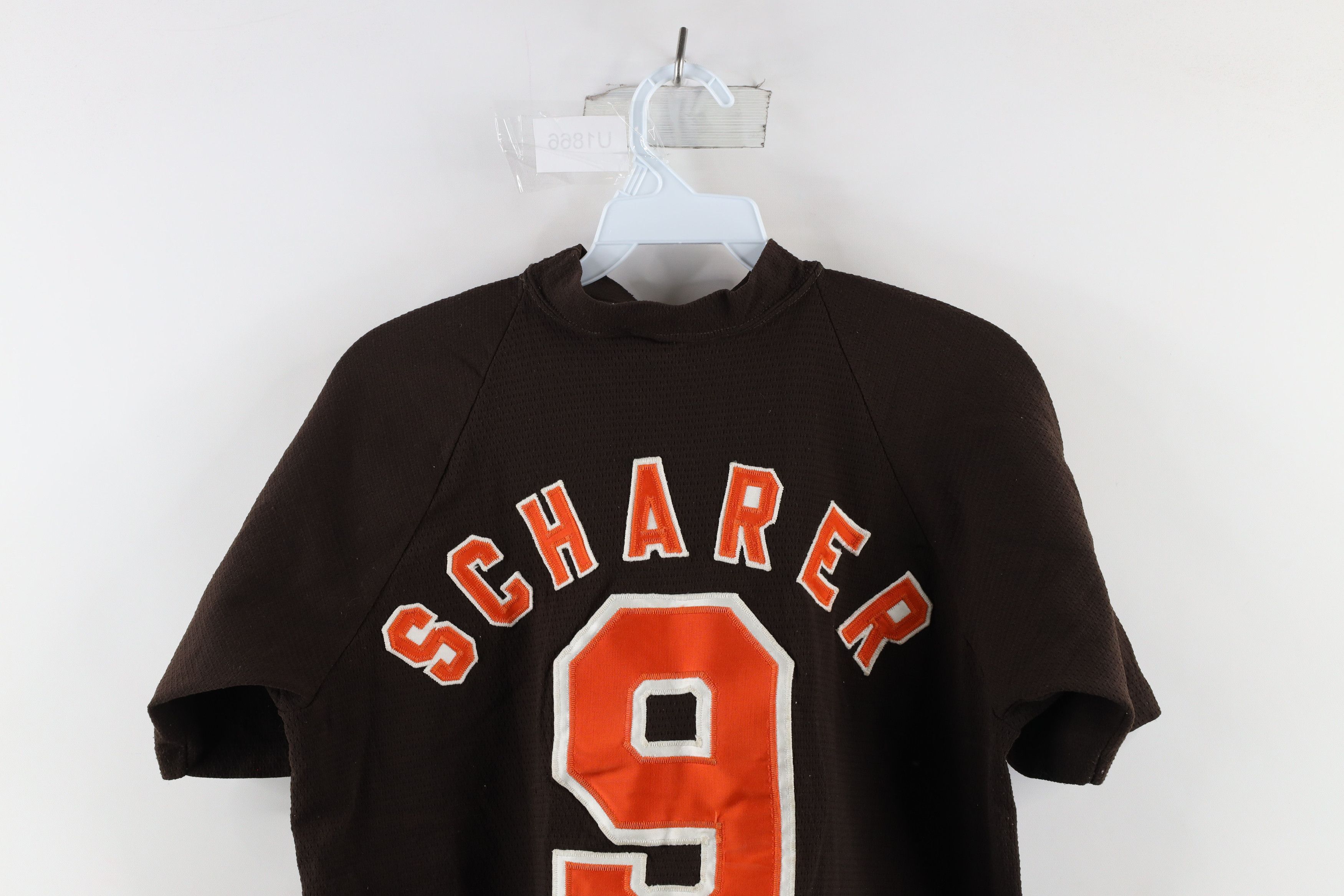 Vintage Vintage 50s 60s Knit Short Sleeve Jersey T-Shirt Brown USA Size US M / EU 48-50 / 2 - 11 Thumbnail