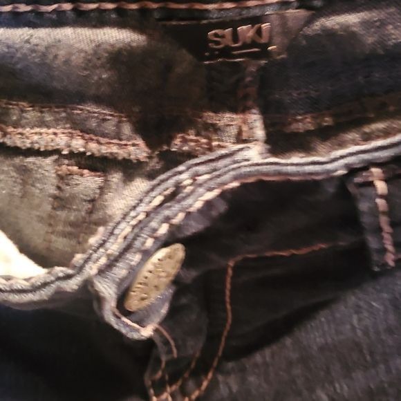 Vintage Silver Jeans Super Stretch Mid Slim Boot Sz. 33 x 33 Blue Je Size US 33 - 3 Thumbnail