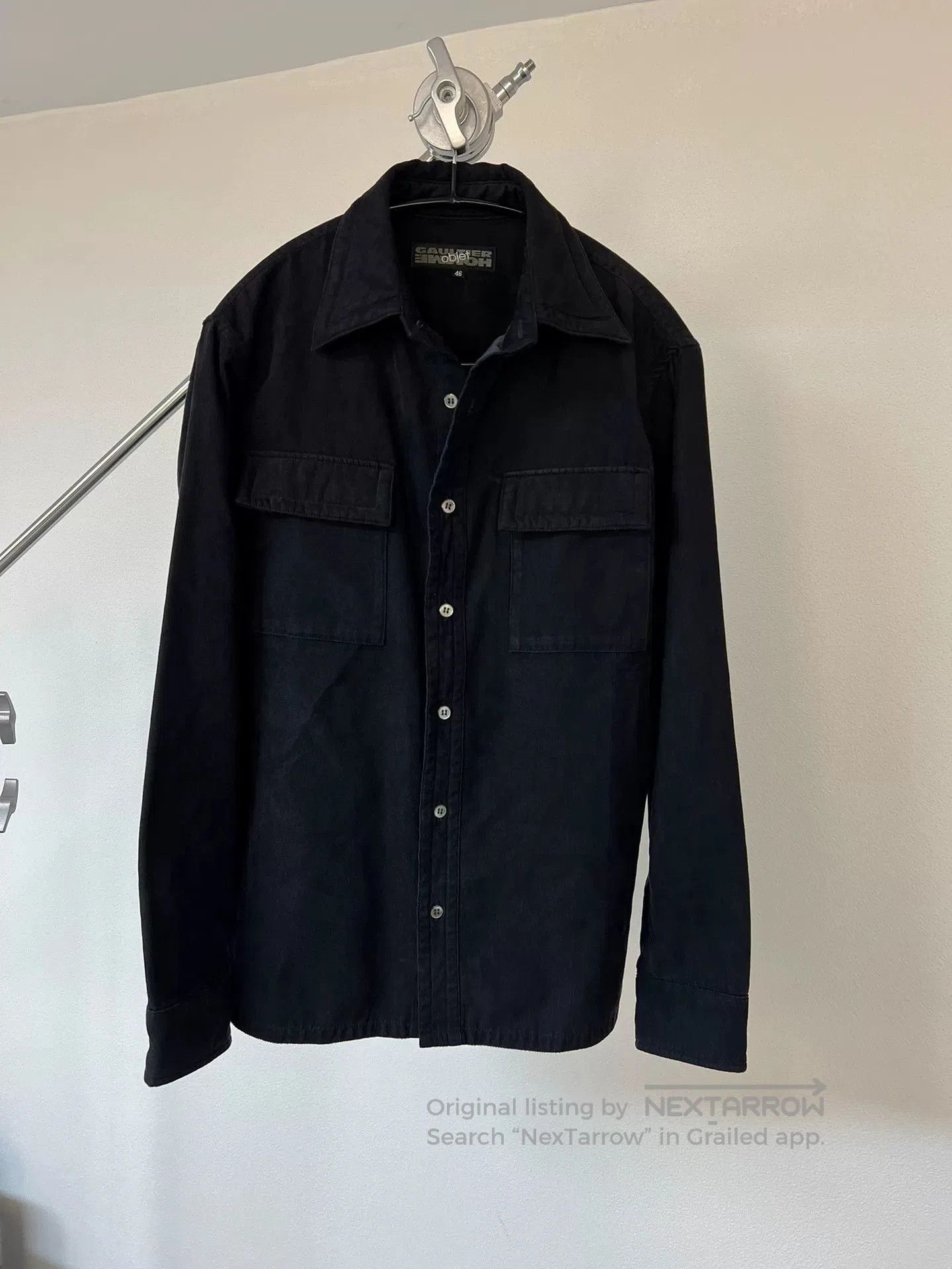 Jean Paul Gaultier Jean Paul Gaultier Suede Shirt. Size US S / EU 44-46 / 1 - 2 Thumbnail