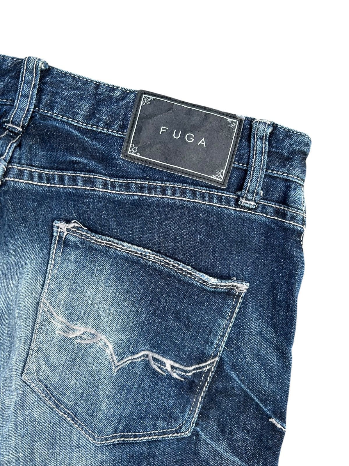 GOSTAR DE FUGA Gostar De Fuga Japanese Distressed Denim Jeans Size US 30 / EU 46 - 3 Thumbnail