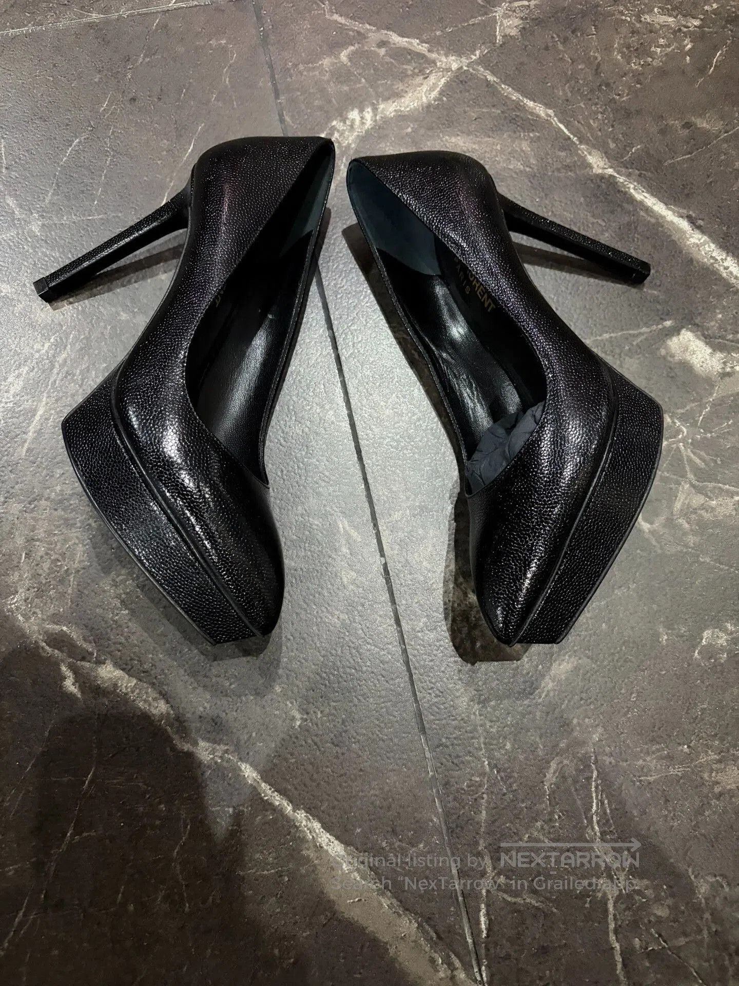 Saint Laurent Paris SAINT LAURENT Black High Heels. Size US 4.5 / IT 34.5 - 3 Thumbnail