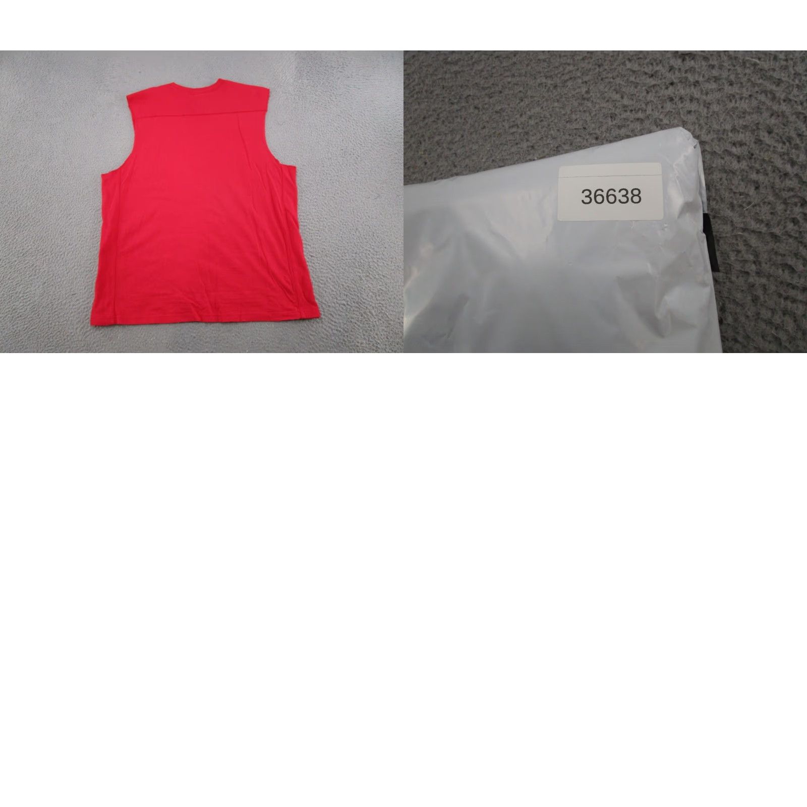 Mossimo VINTAGE Mossimo Supply Sleeveless Tank Top #6 Heavy Cotton Shirt L Red Men T-Shirt 90s Summer Size US L / EU 52-54 / 3 - 8 Thumbnail