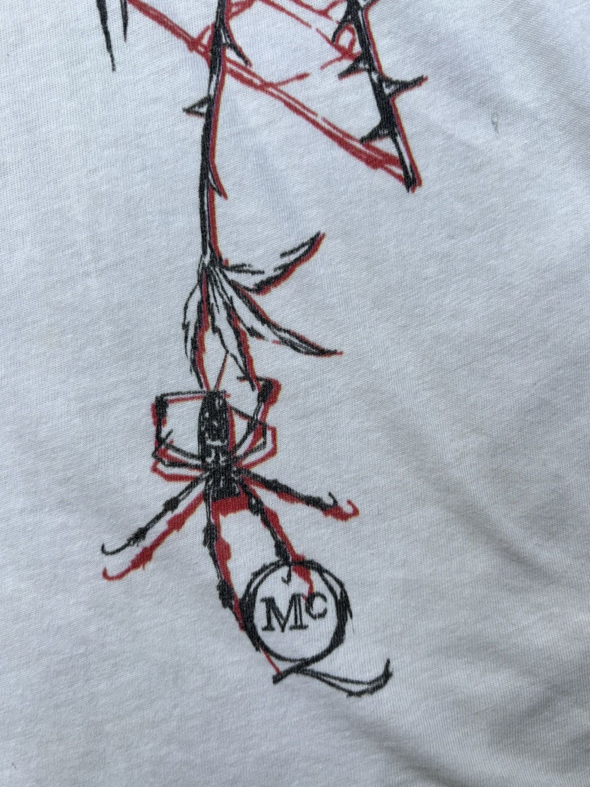 Alexander McQueen McQ Alexander McQueen Optic White Microgarden Print Dropped Size US L / EU 52-54 / 3 - 3 Thumbnail