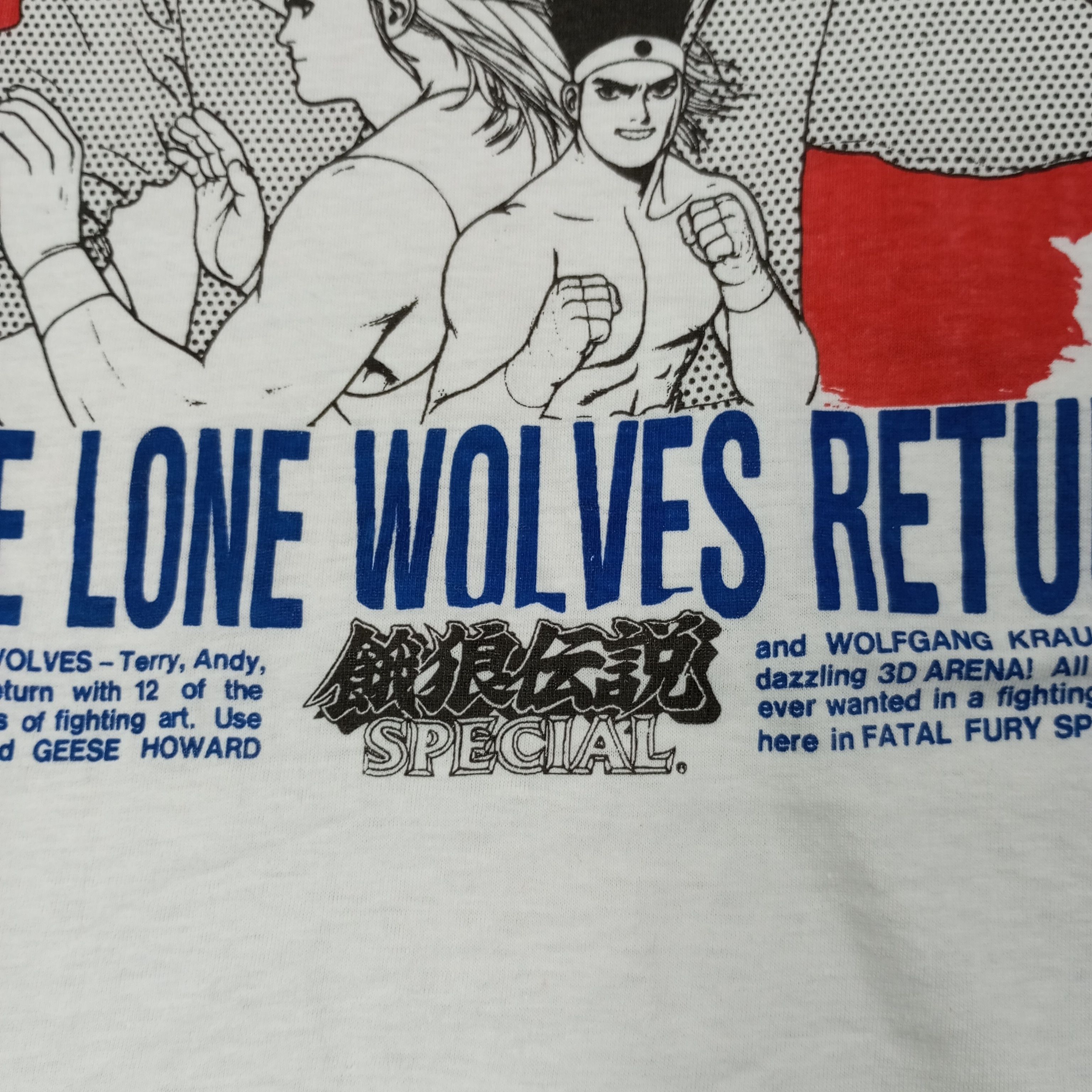 Vintage Fatal Fury Special King Of Fighter Style Games Tee c249n21 Size US M / EU 48-50 / 2 - 3 Thumbnail