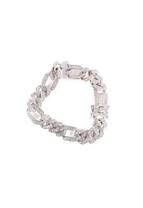 Jewelry Iced up Bracelet Chain in Silver Size ONE SIZE - 4 Thumbnail