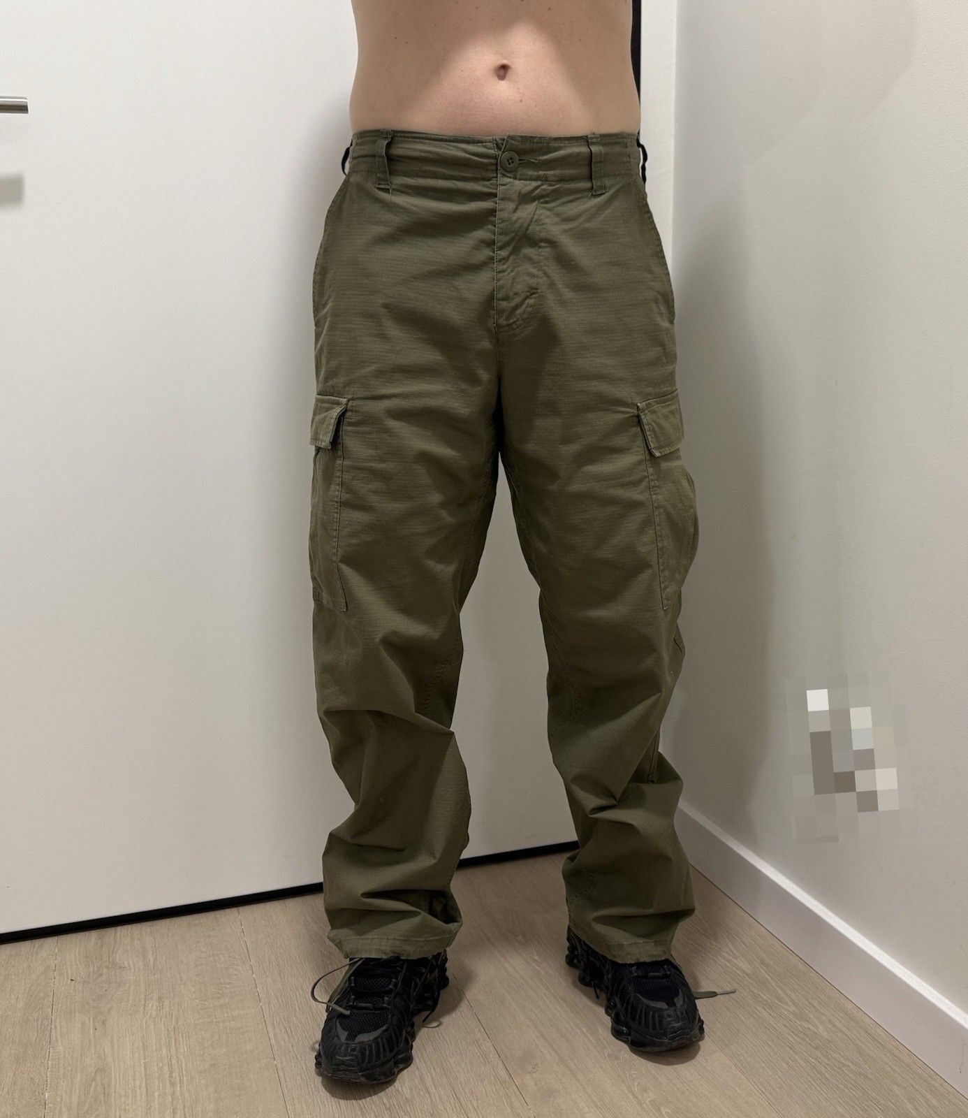 Nike Nike SB Mens Cargo Military Army Pants Skateboard Baggy Size US 30 / EU 46 - 1 Thumbnail