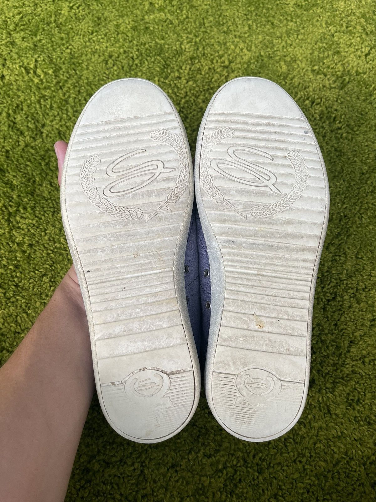 Designer × Genuine Leather × Santoni Santoni real suede leather sneakers Size US 7.5 / EU 40-41 - 9 Thumbnail