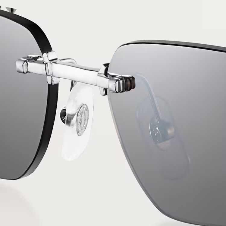 Cartier Clash De Cartier rectangular sunglasses Size ONE SIZE - 4 Thumbnail