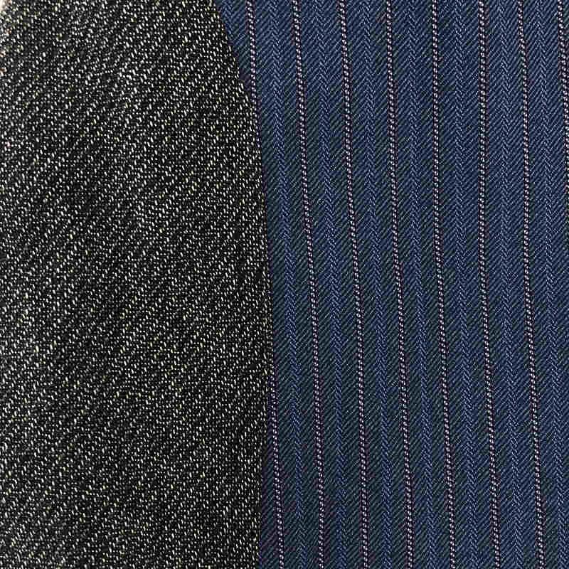 Comme des Garcons Casual Pants switching polyester slacks zipper stripe Navy Size US 32 / EU 48 - 7 Thumbnail
