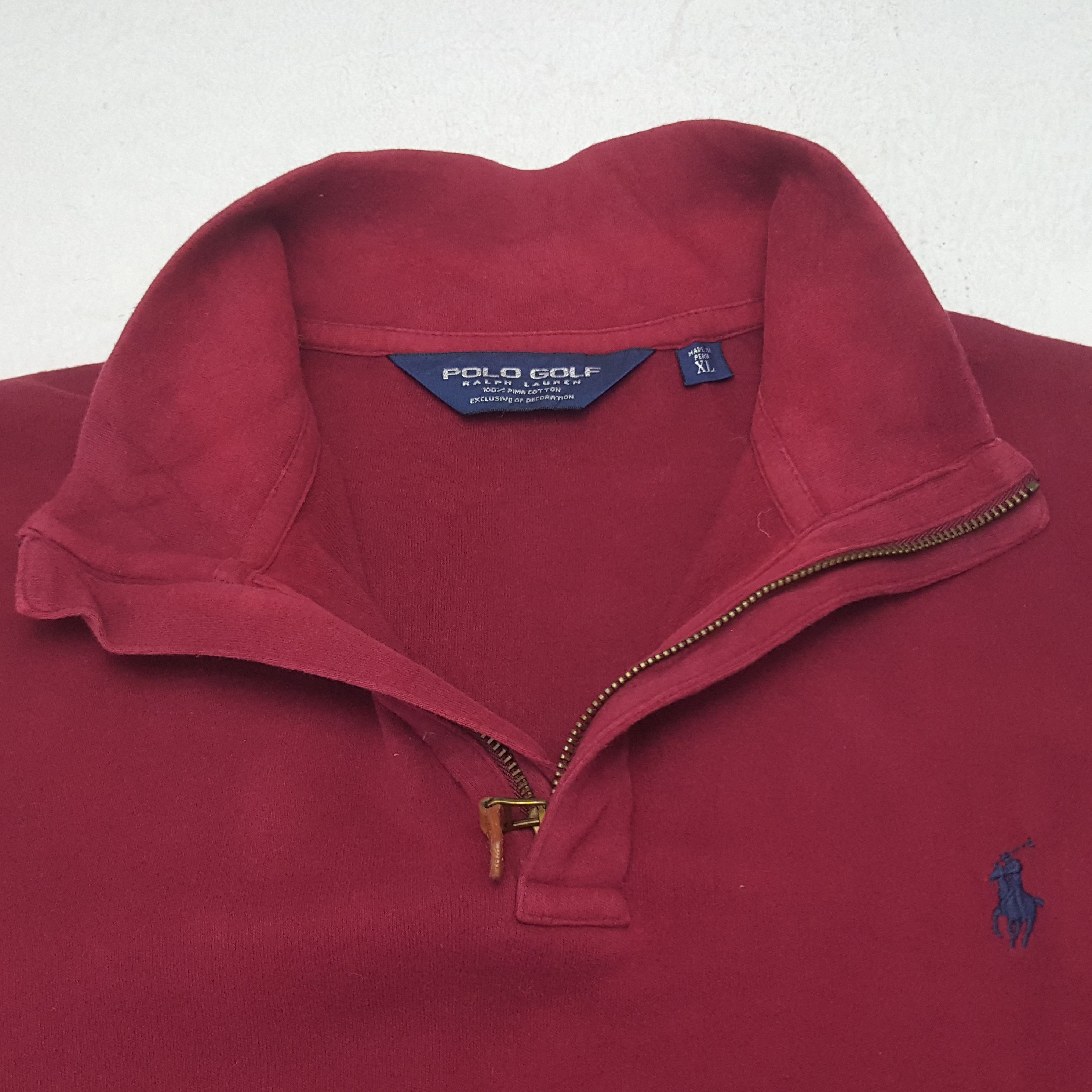 Polo Ralph Lauren × Vintage Vintage Polo Golf Ralph Lauren Sweatshirt Size US XL / EU 56 / 4 - 4 Thumbnail