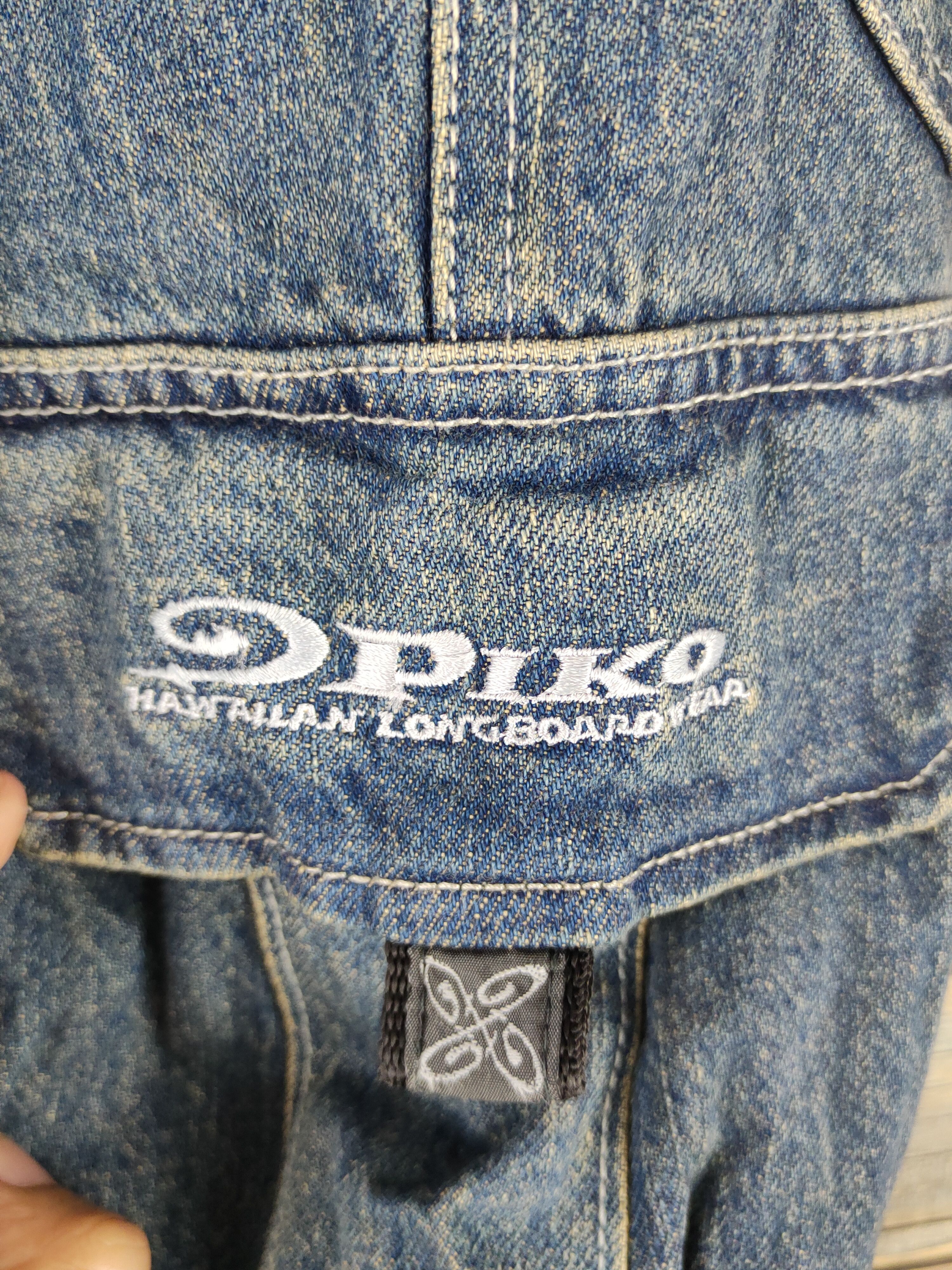 Welcome Skateboards DL Piko Blue Distressed Ripped Jeans #2610 Size US 34 / EU 50 - 5 Thumbnail