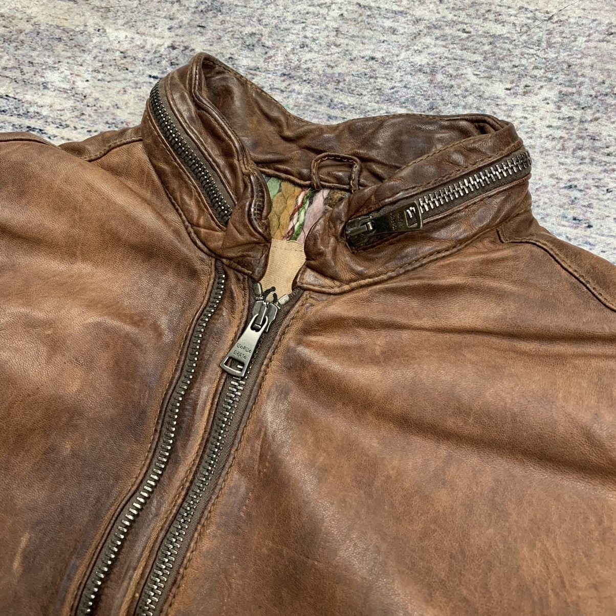 Giorgio Brato giorgio brato avant garde multi zipper leather jacket Size US S / EU 44-46 / 1 - 3 Thumbnail