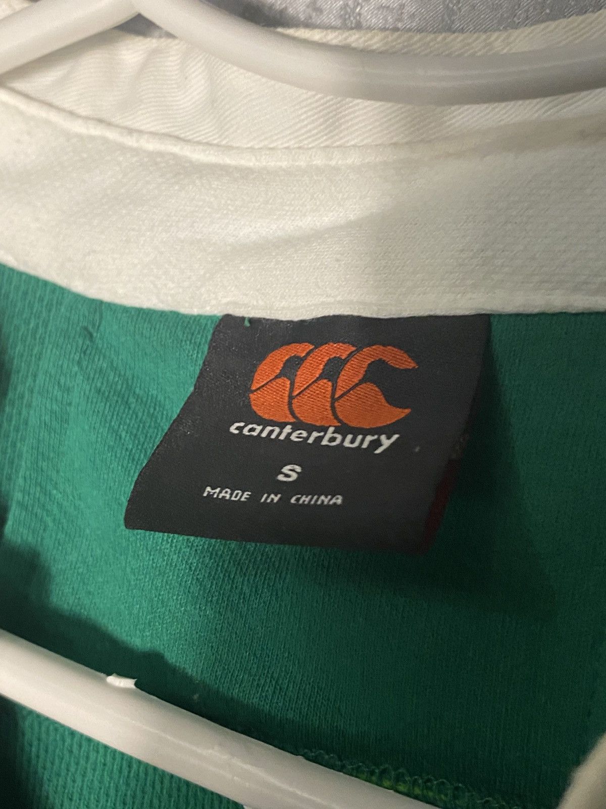 Canterbury of New Zealand Vintage Ireland Canterbury Rugby Long Sleeve Team Kit Size US S / EU 44-46 / 1 - 2 Thumbnail