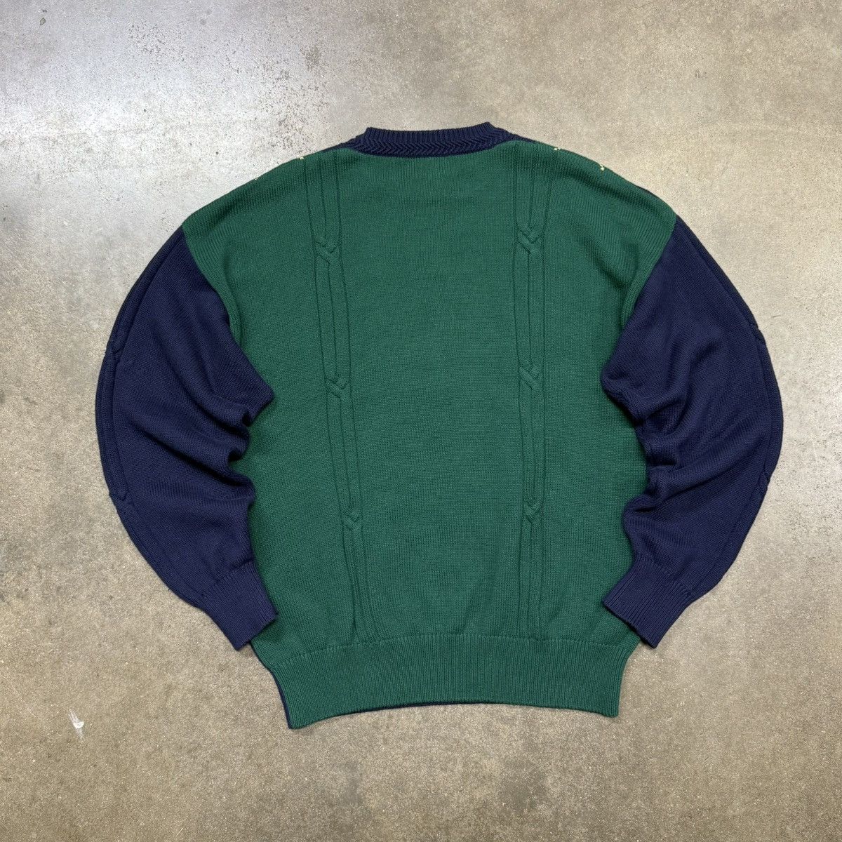 Nautica Vintage Nautica Argyle Knit Sweater 90s Preppy Classic Size US M / EU 48-50 / 2 - 4 Thumbnail