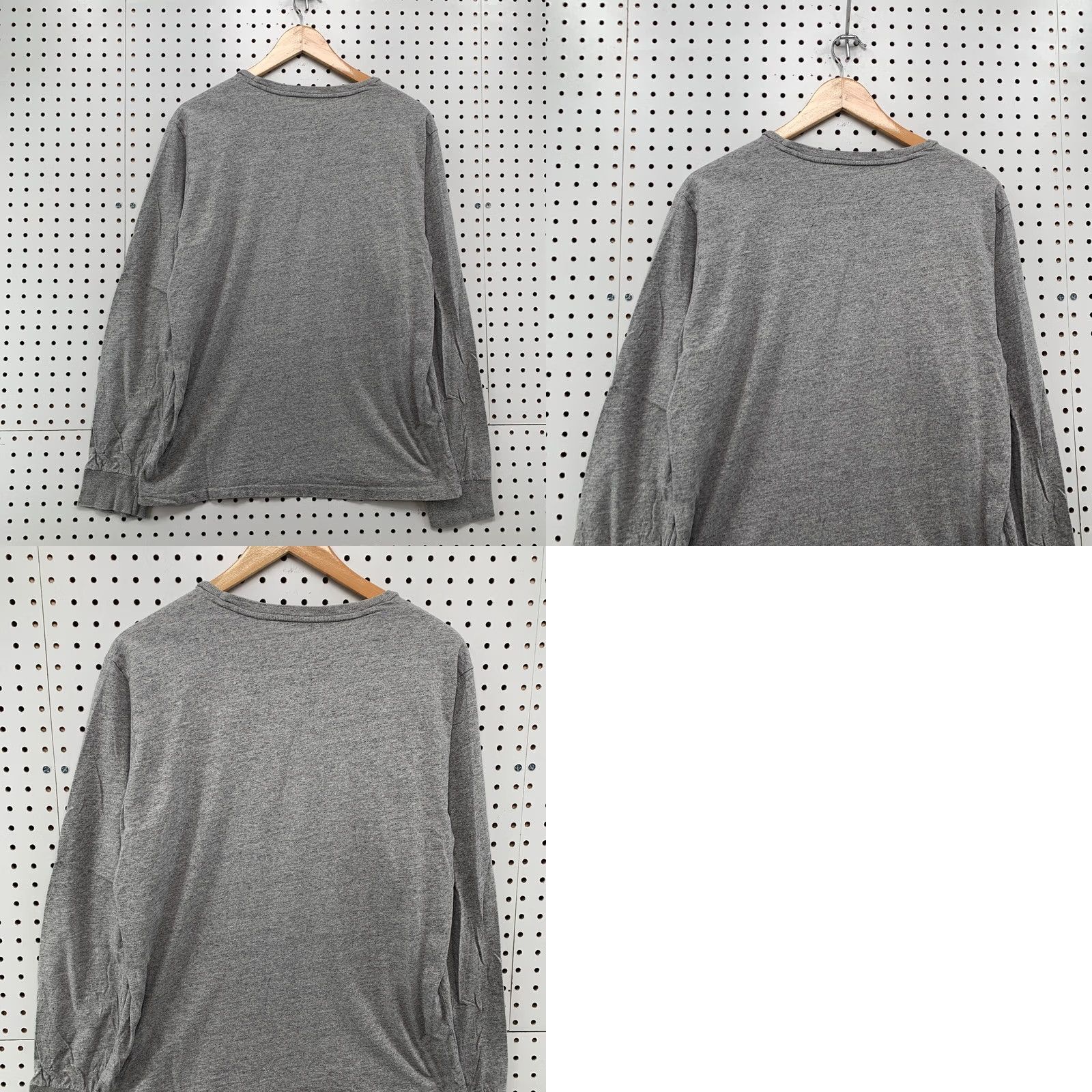 Polo Ralph Lauren Polo Ralph Lauren Shirt Mens Large Gray Black Pony Long Sleeve 20x28 Size US L / EU 52-54 / 3 - 10 Thumbnail